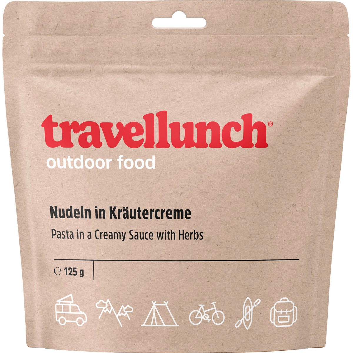Travellunch Nudeln in Kräutercreme