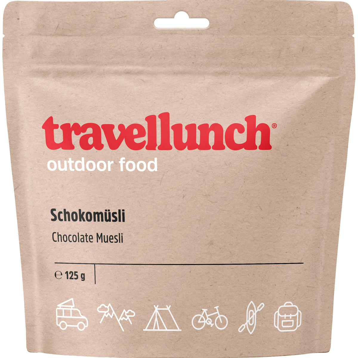 Travellunch Schokomüsli mit Milch