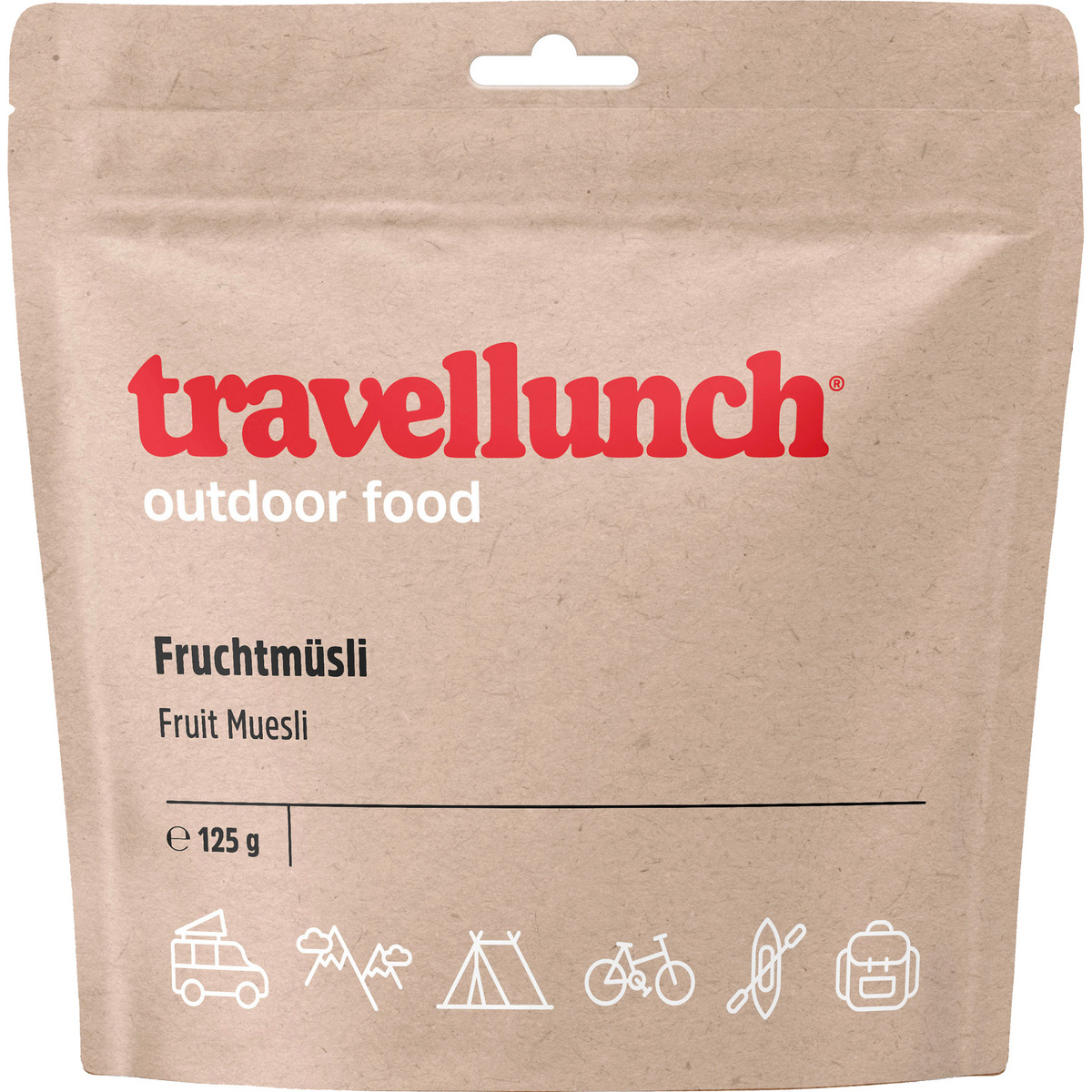 Travellunch Fruchtmüsli mit Milch