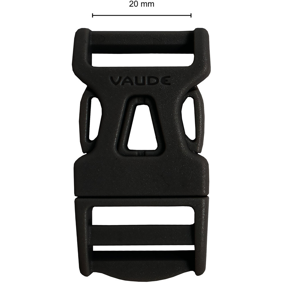 Vaude Steckschnalle 20mm Single Adjust