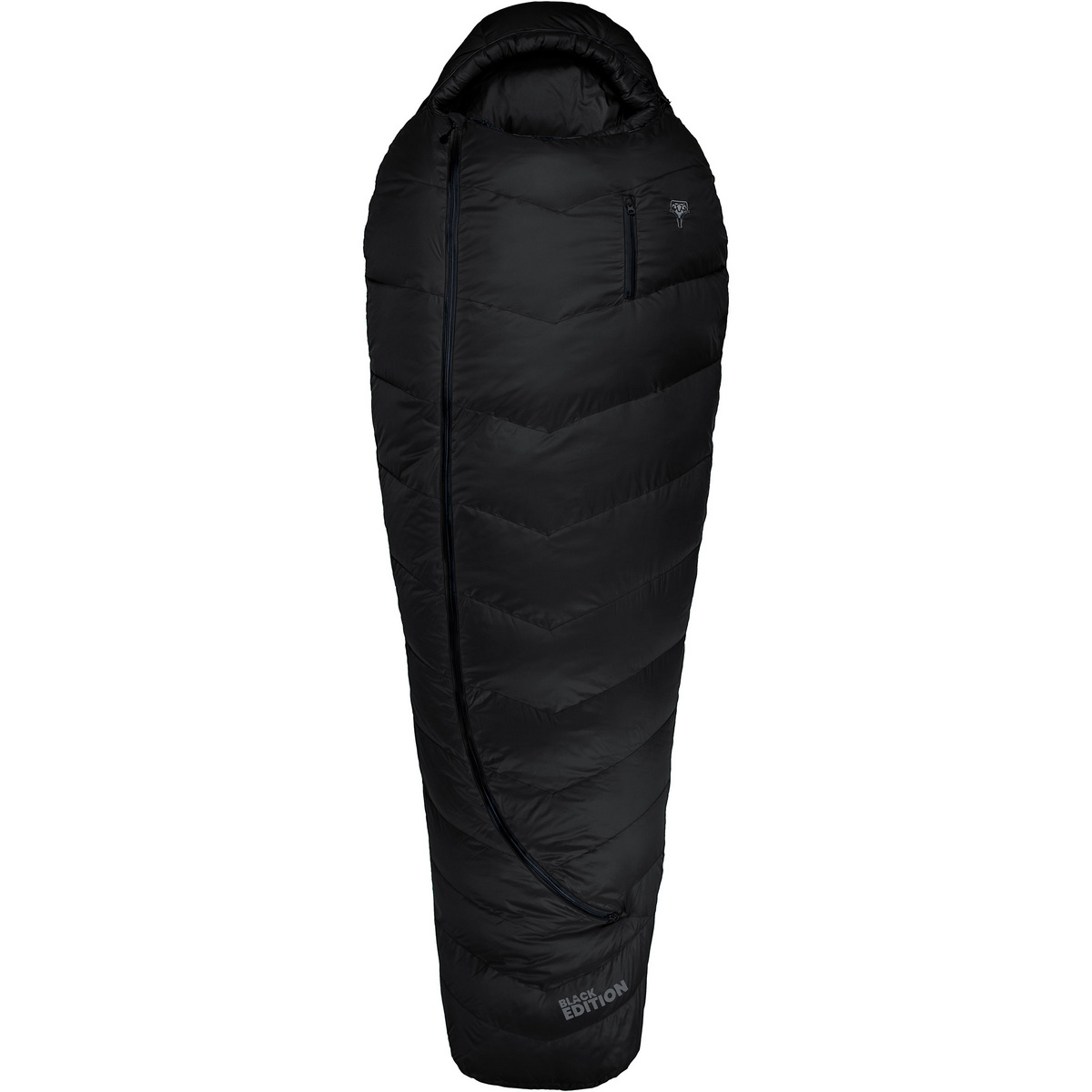 Grüezi Bag Biopod DownWool Subzero Black Edition Schlafsack