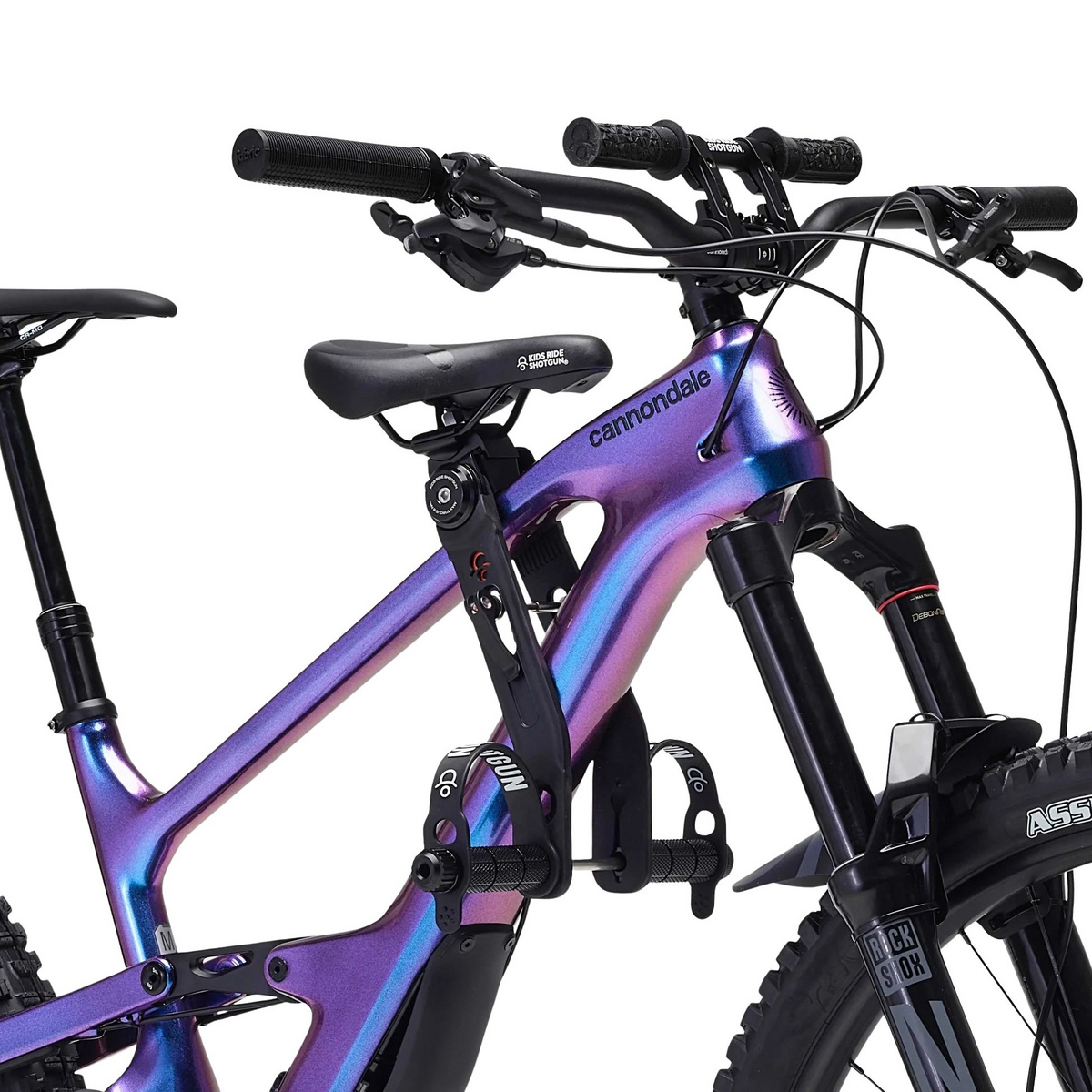 Kids ride Shotgun Kinder 2.0 MTB Front Kindersitz/Lenker Combo Set