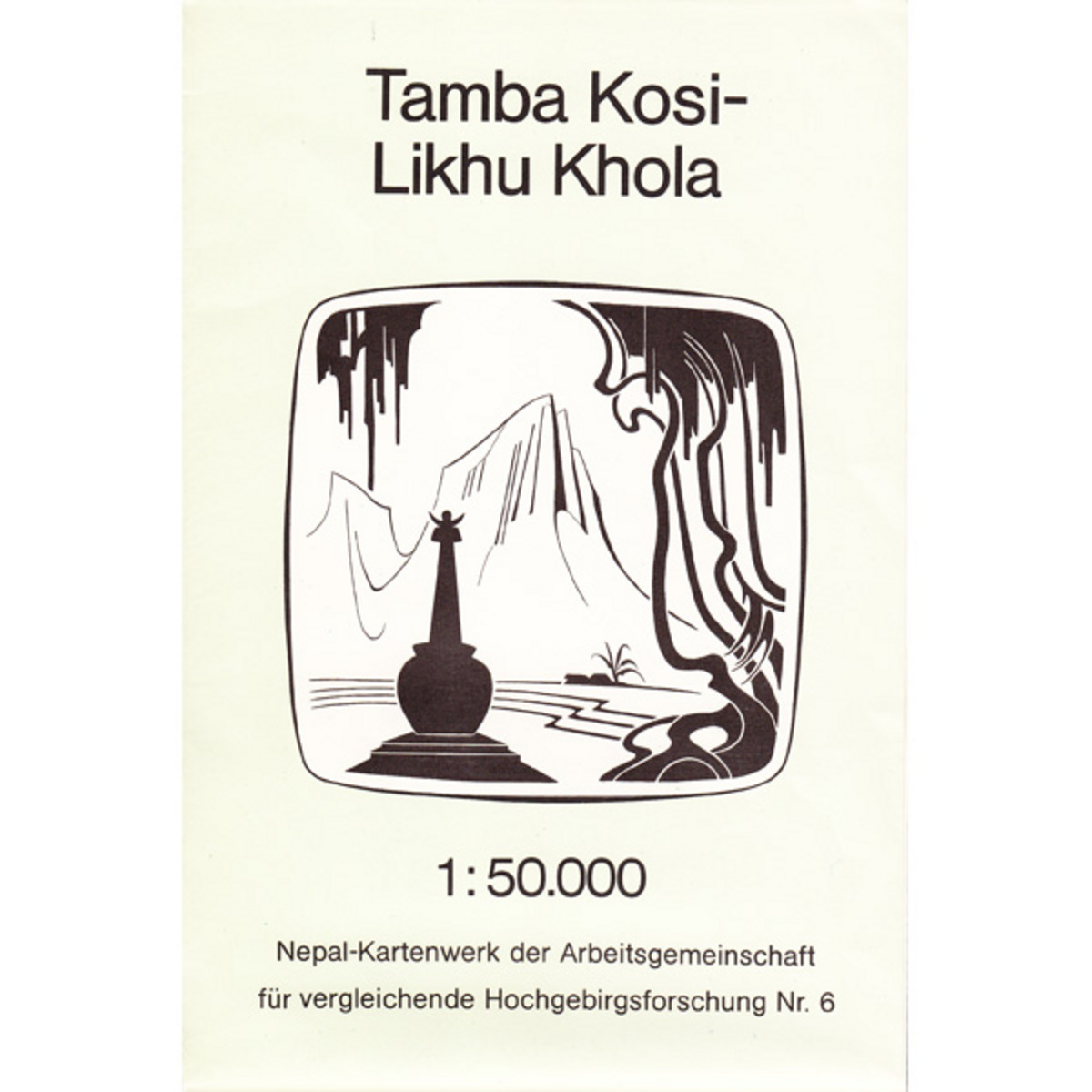 Nelles Map Tamba Kosi Likhu Karte Nr. 6