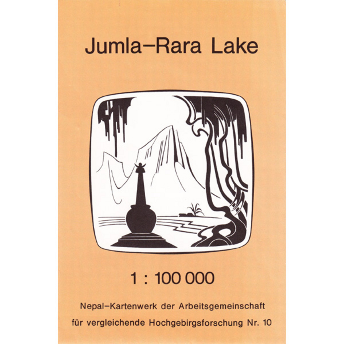 Nelles Map Jumla-Rara Lake Karte Nr. 10