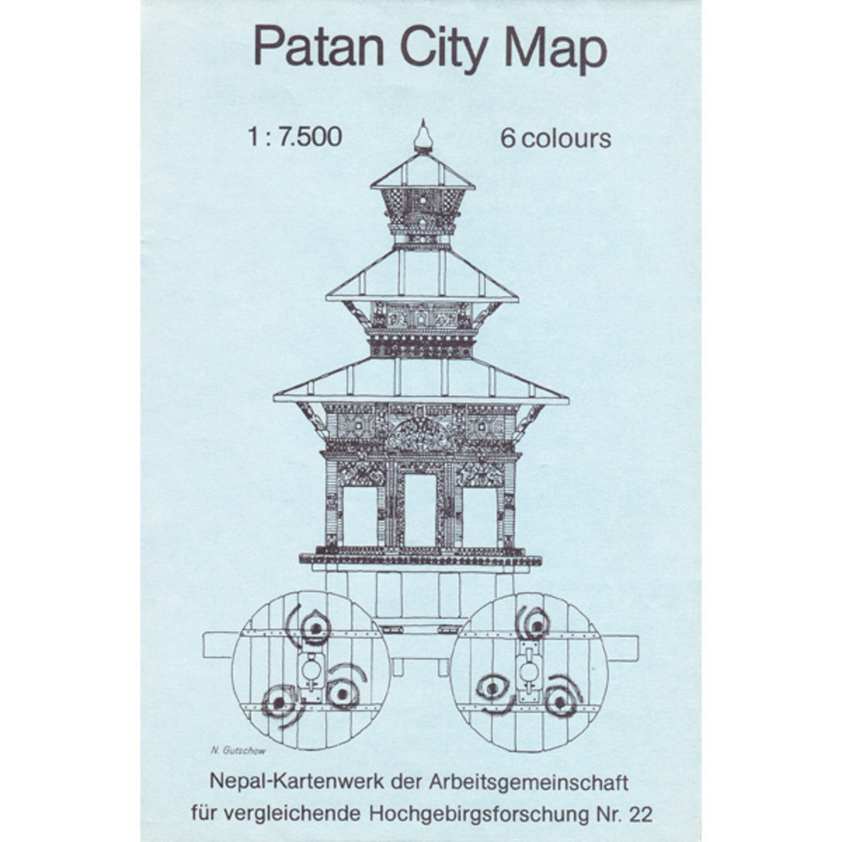 Nelles Map Patan City Karte Nr. 22
