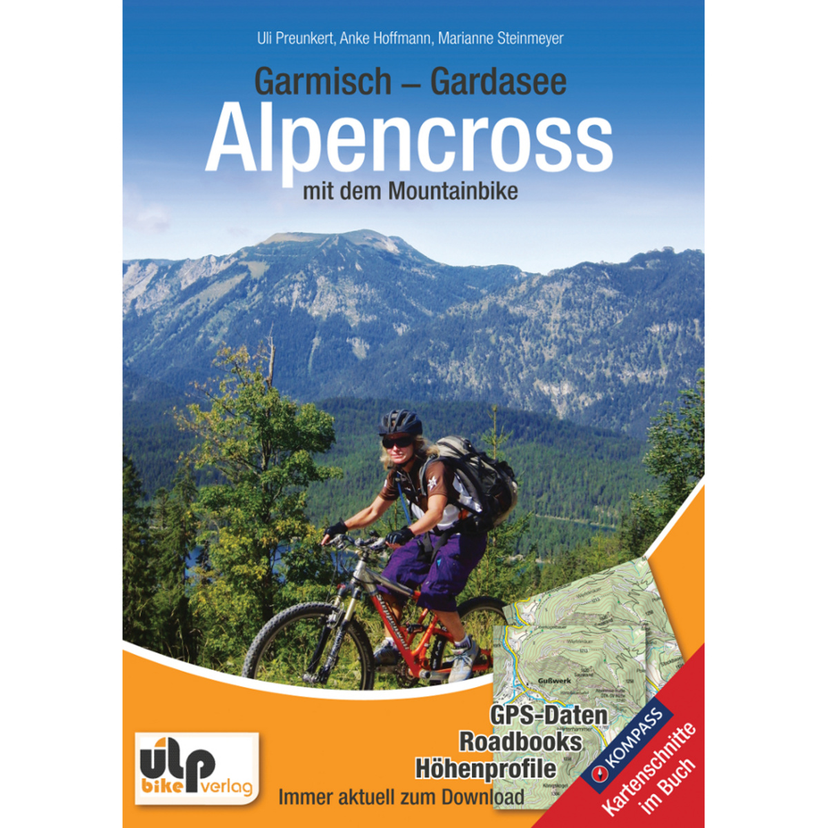 ULPbike Verlag Garmisch - Gardasee Alpencross mit Mountainbike