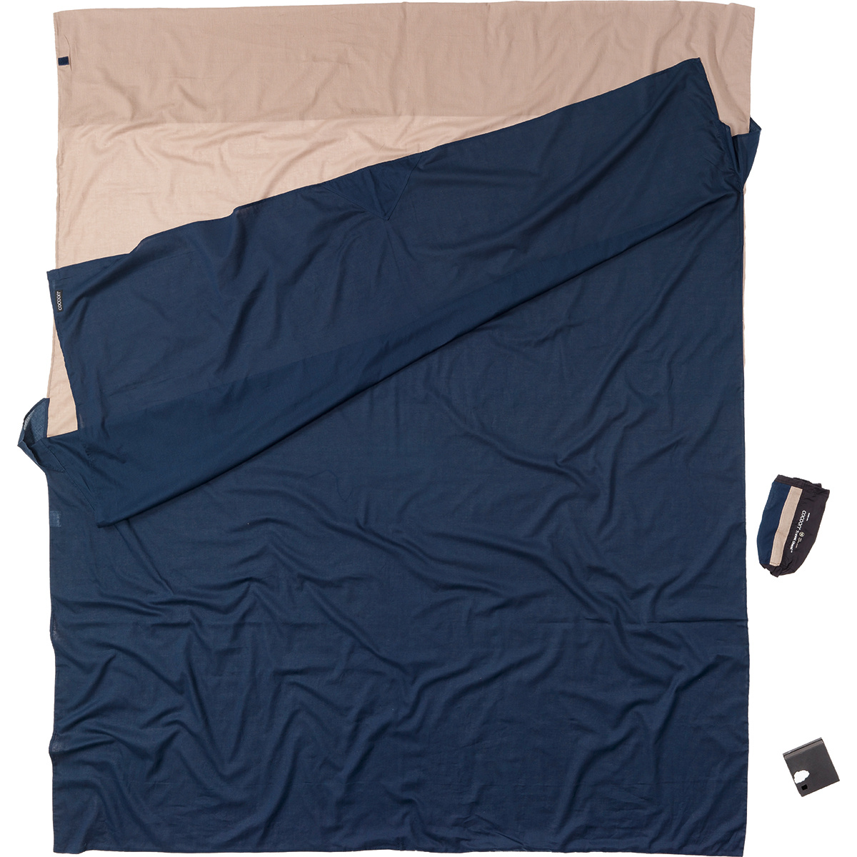 Cocoon TravelSheet Egyptian Cotton Double Schlafsack