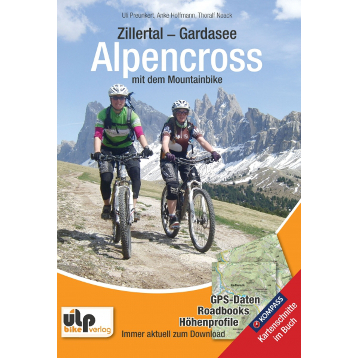 ULPbike Verlag Zillertal - Gardasee Alpencross mit Mountainbike