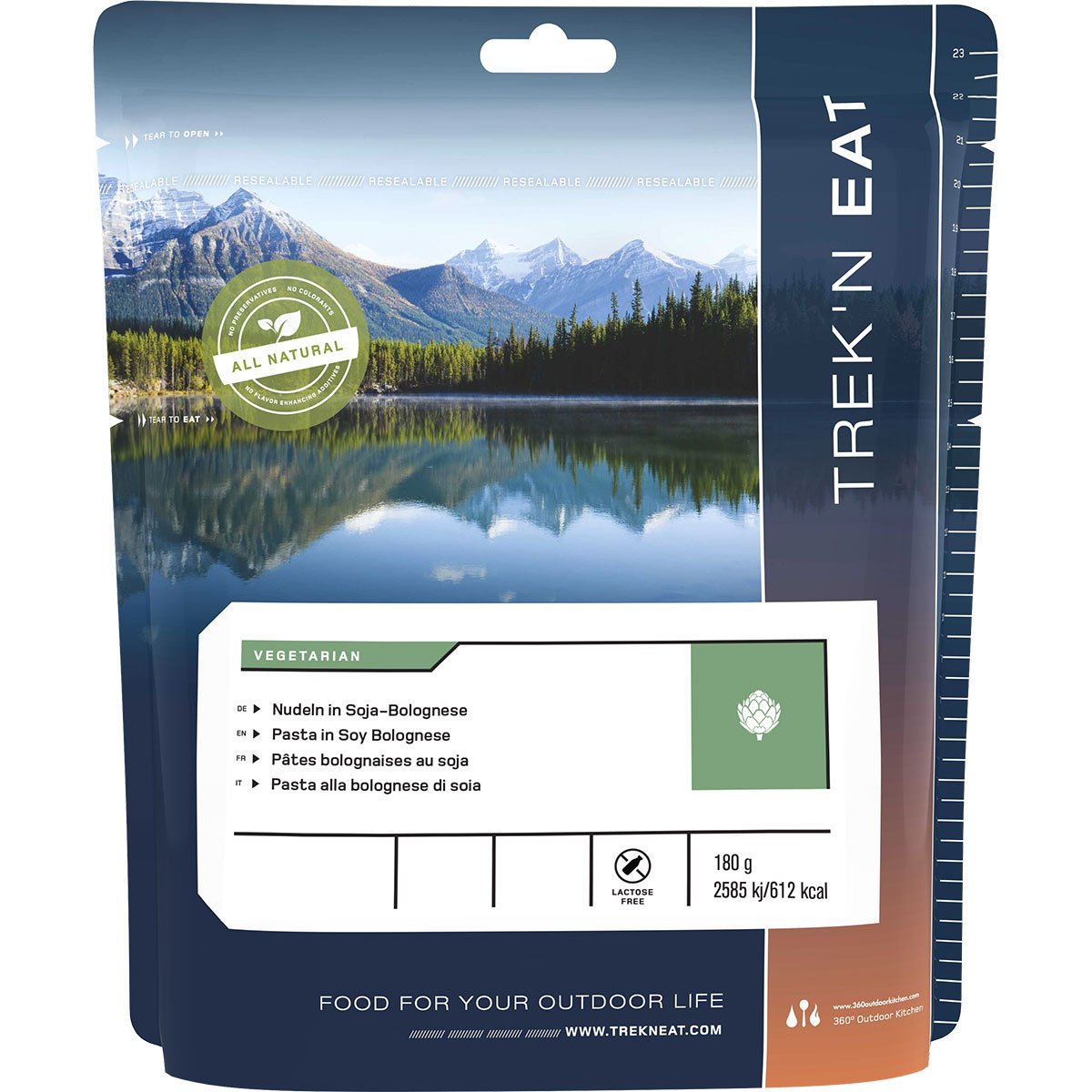 Trek'n Eat Nudeln in Soja-Bolonese