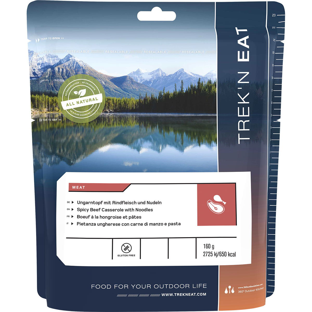Trek'n Eat Ungarntopf mit Rind und Nudeln