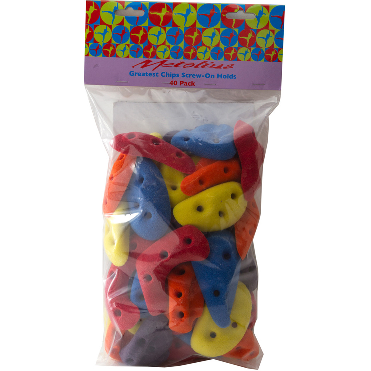 Metolius Greatest Chips Screw On 40er Pack