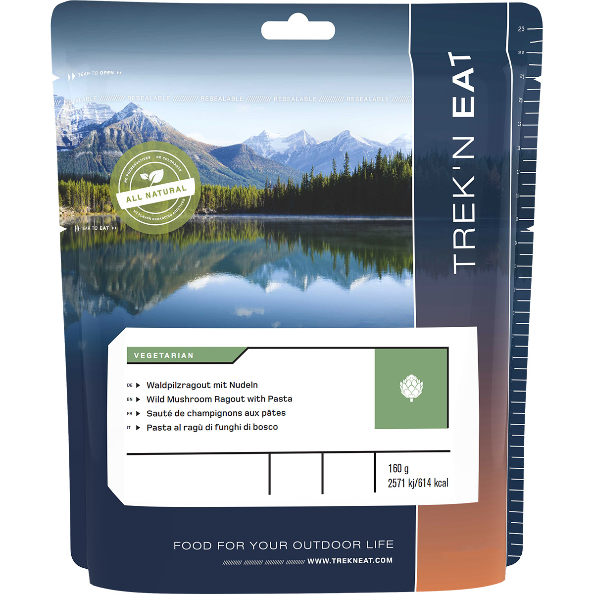 Trek'n Eat Waldpilzragout mit Nudeln