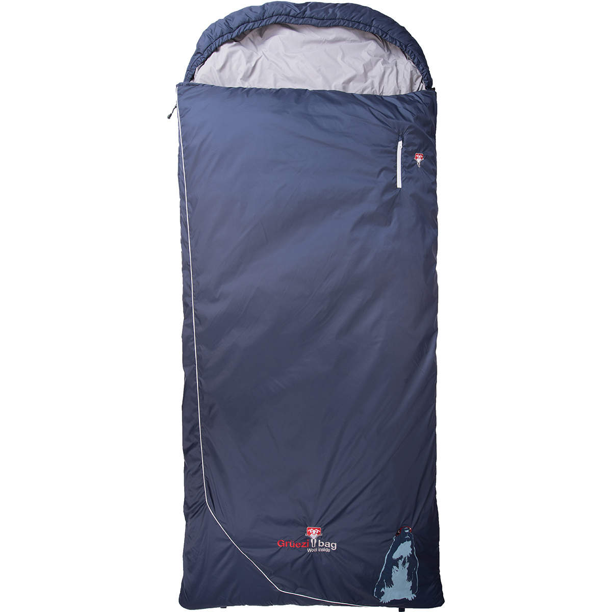 Grüezi Bag Biopod Wolle Murmeltier Comfort XXL Schlafsack