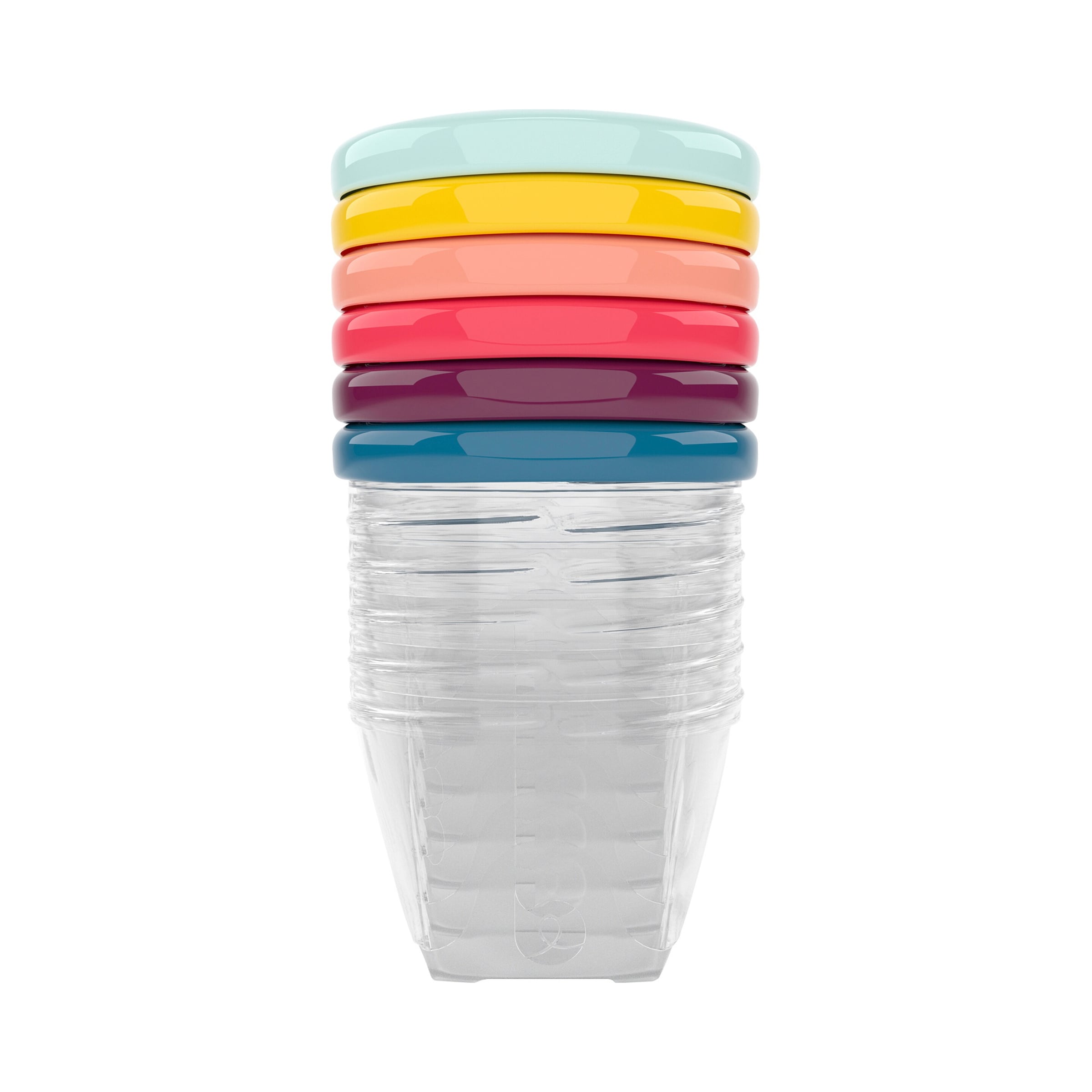 6er-Pack Behälter für Babynahrung 180ml
