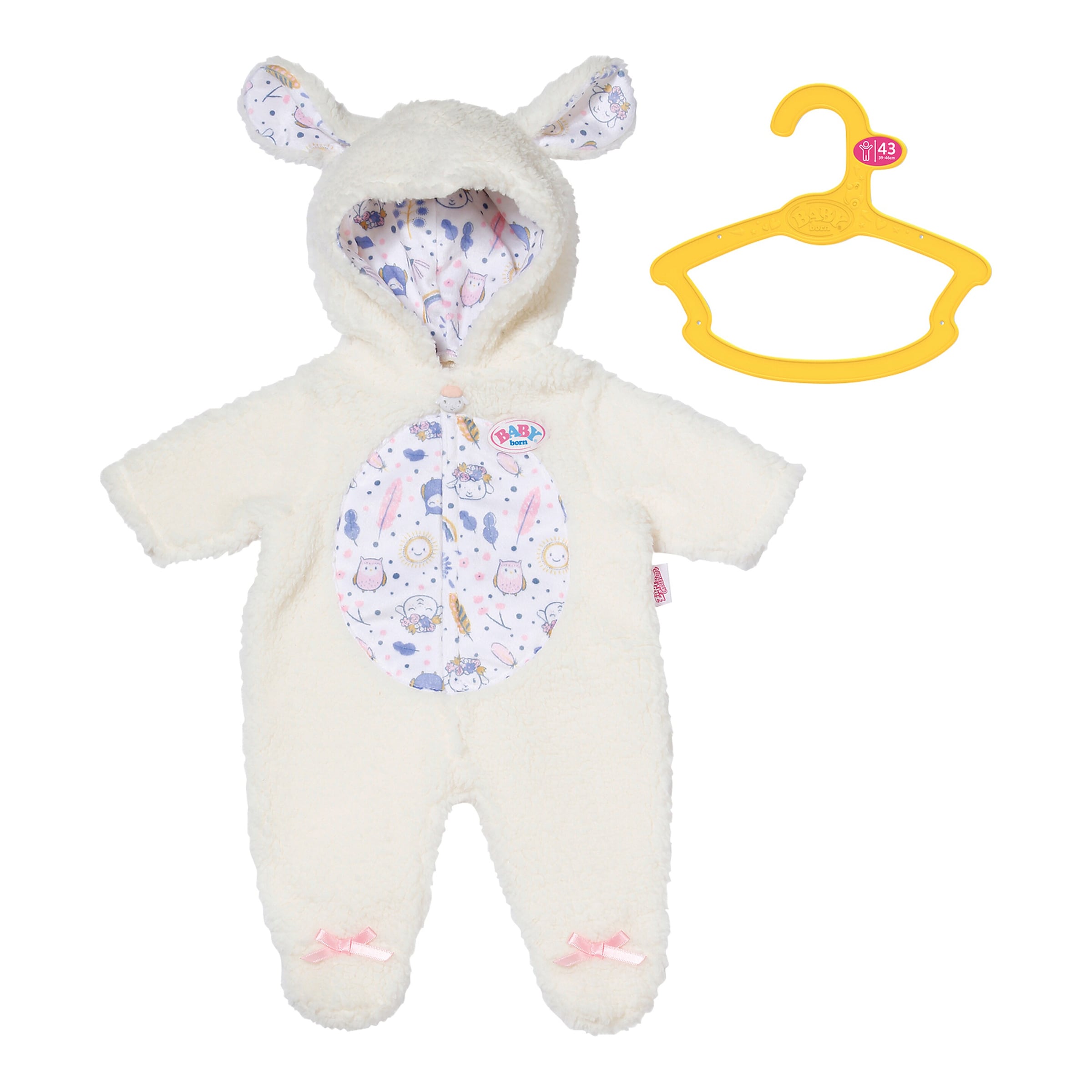 Puppen Outfit Schäfchenanzug 43 cm
