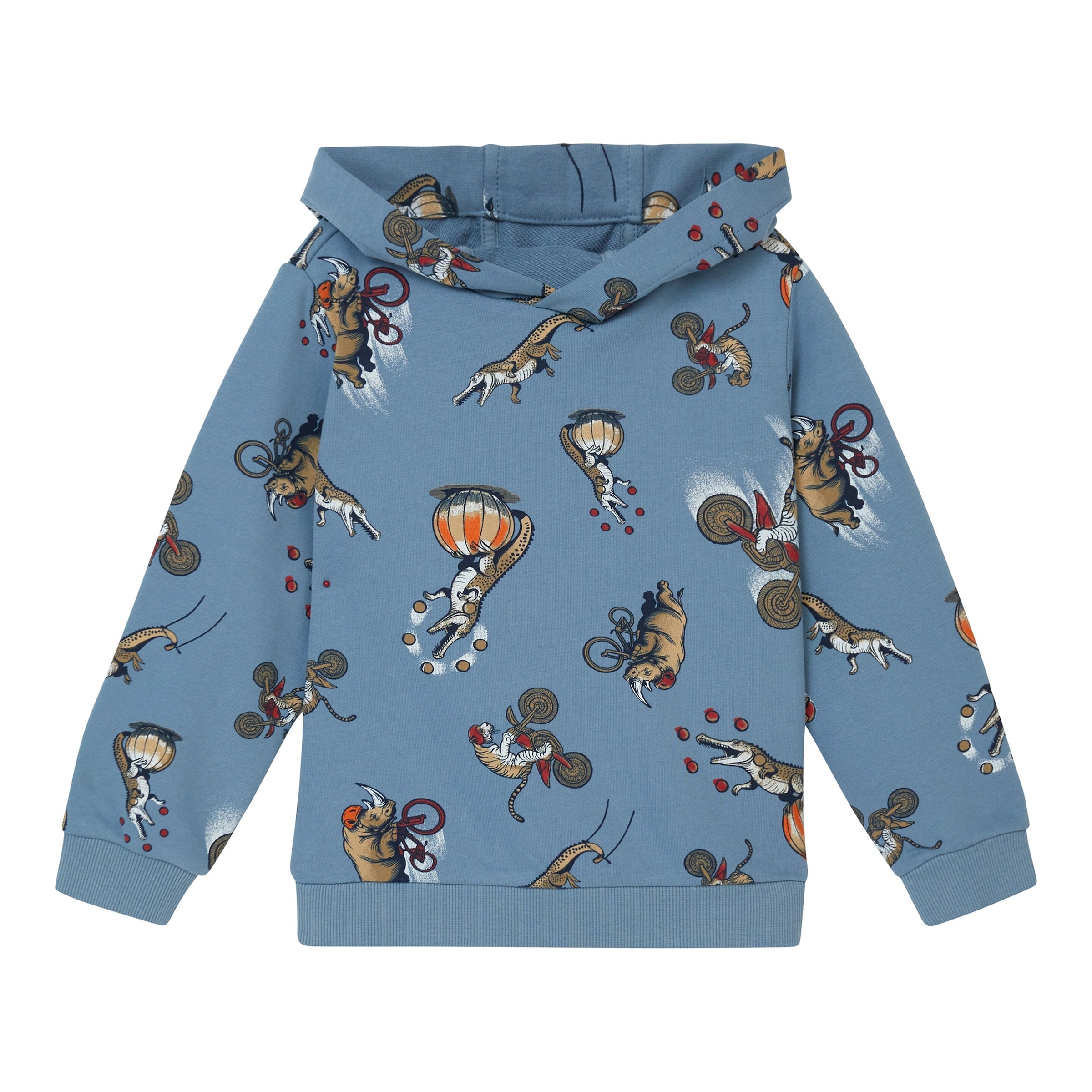 Sweatshirt mit Kapuze Tiere