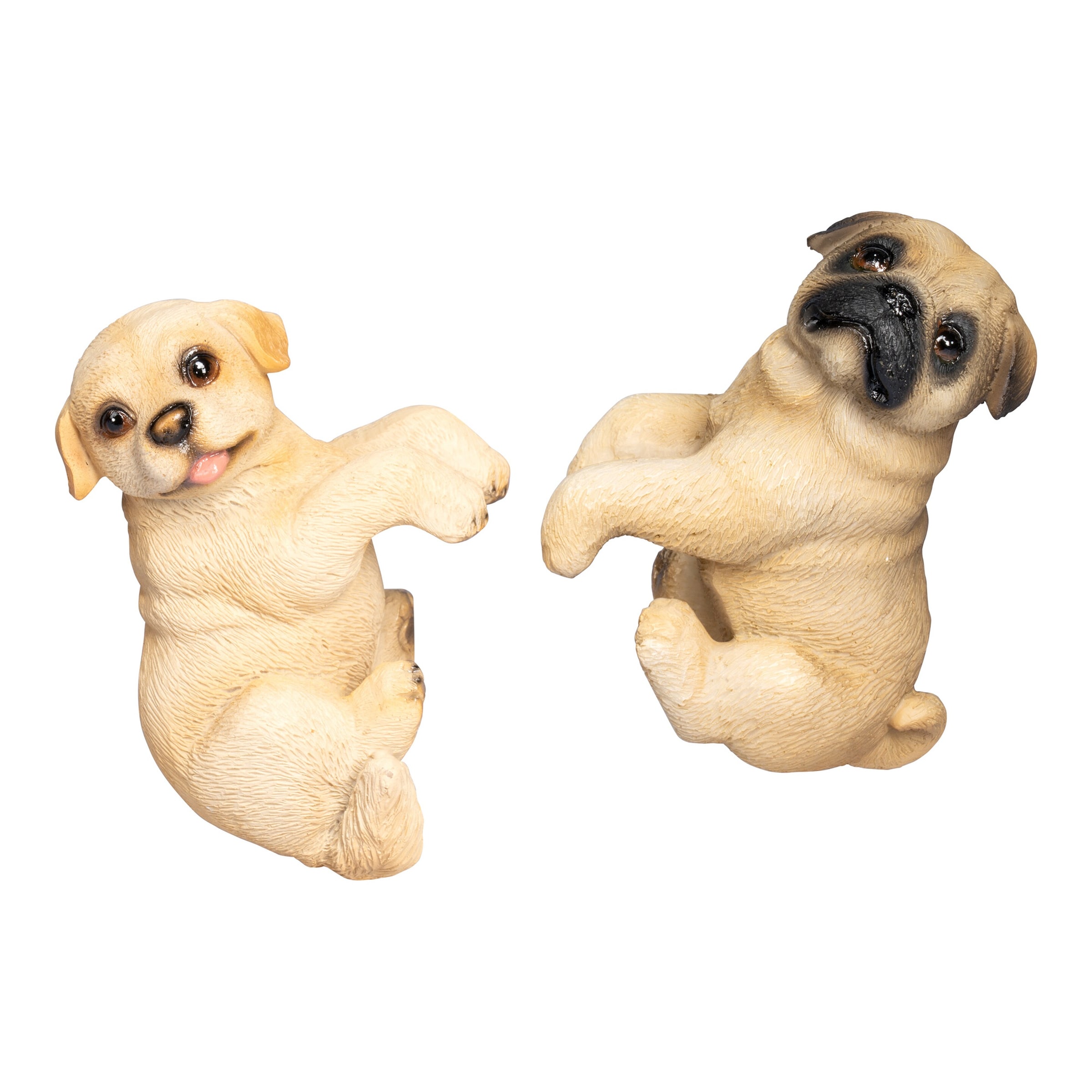 Blumentopf-Deko „Hundefreunde“, 2-teilig