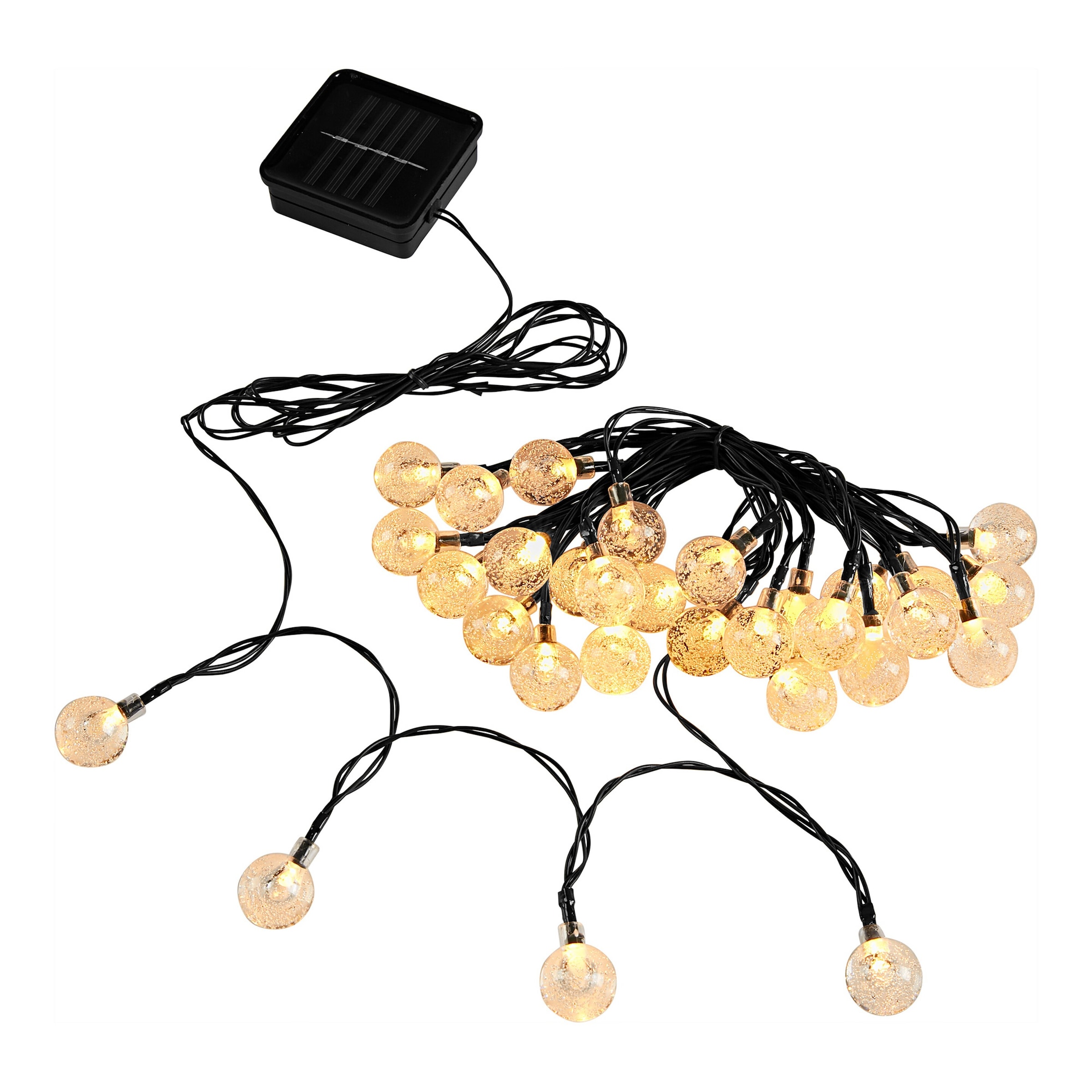 Solar-Lichterkette 'Schneebälle'
