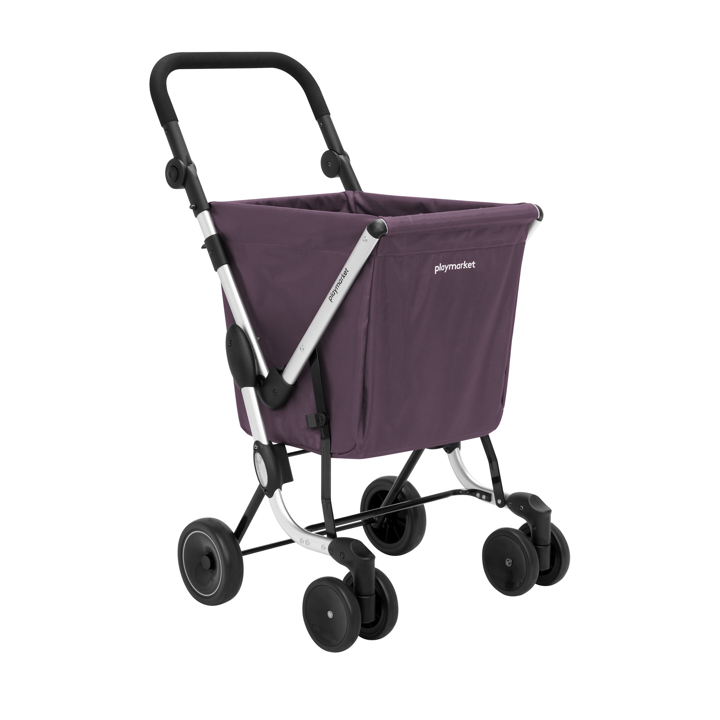 Einkaufstrolley 'We Go Basic', violett