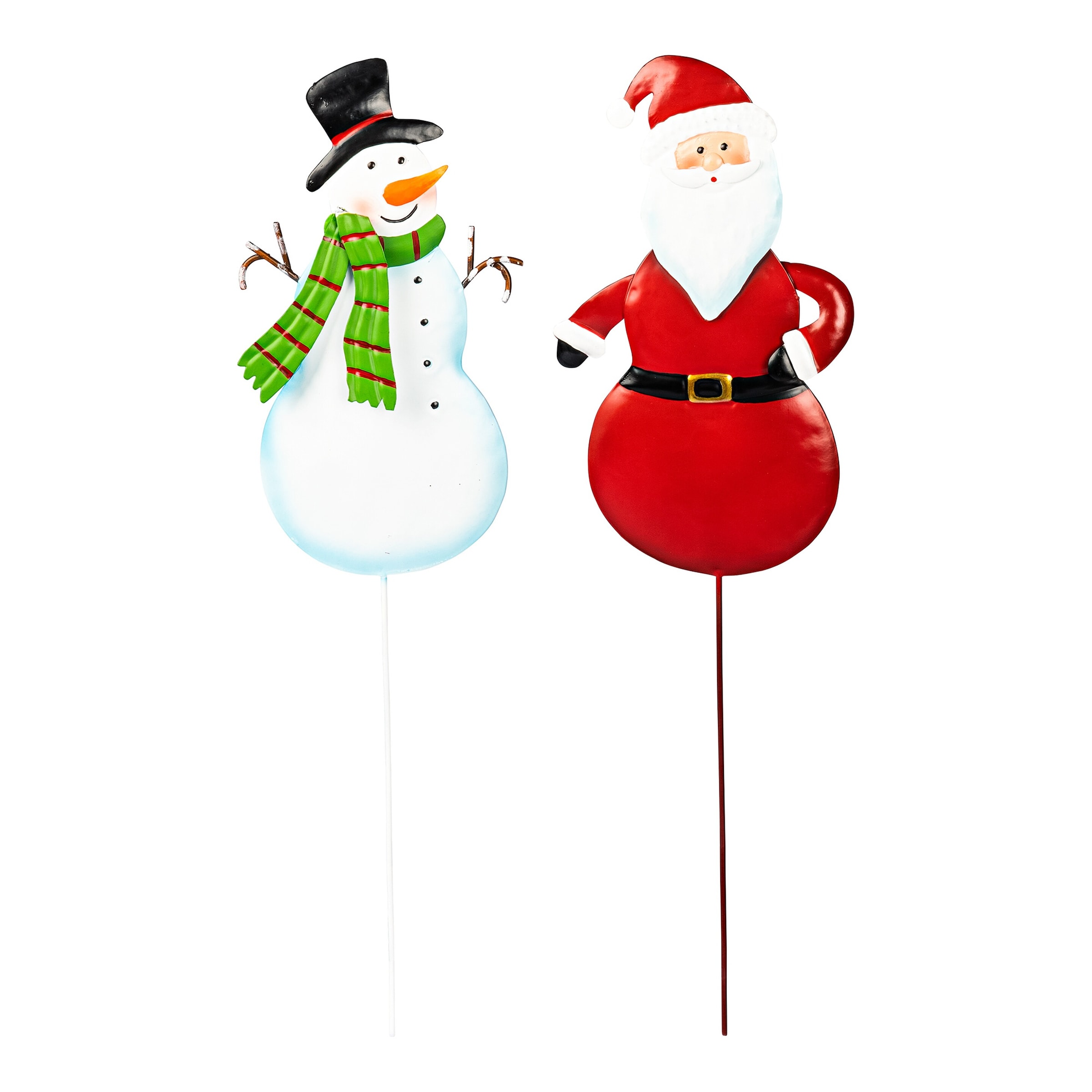 Gartenstecker 'Weihnachten', 2-teilig