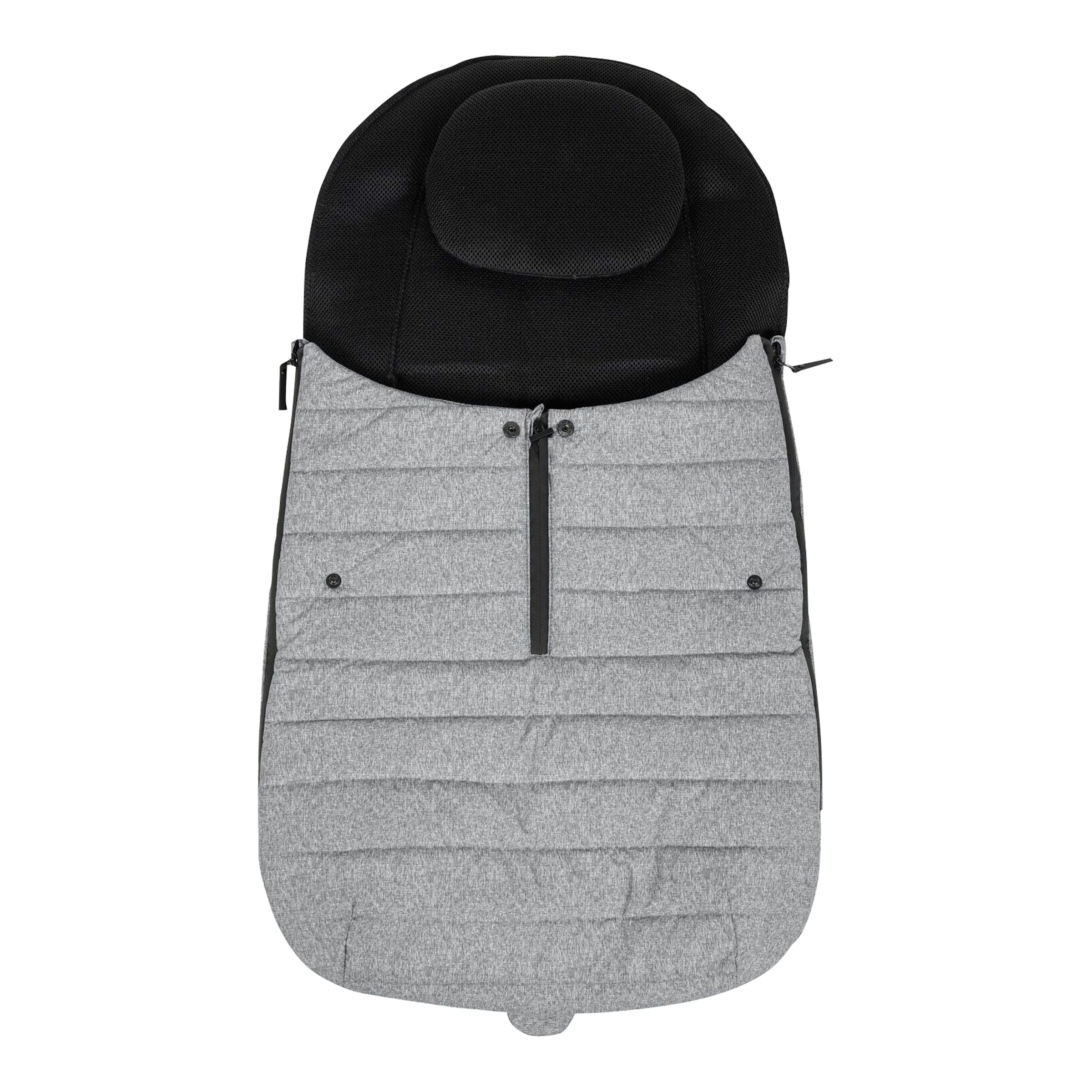 Übergangsfußsack mit Kopfkissen für Buggys