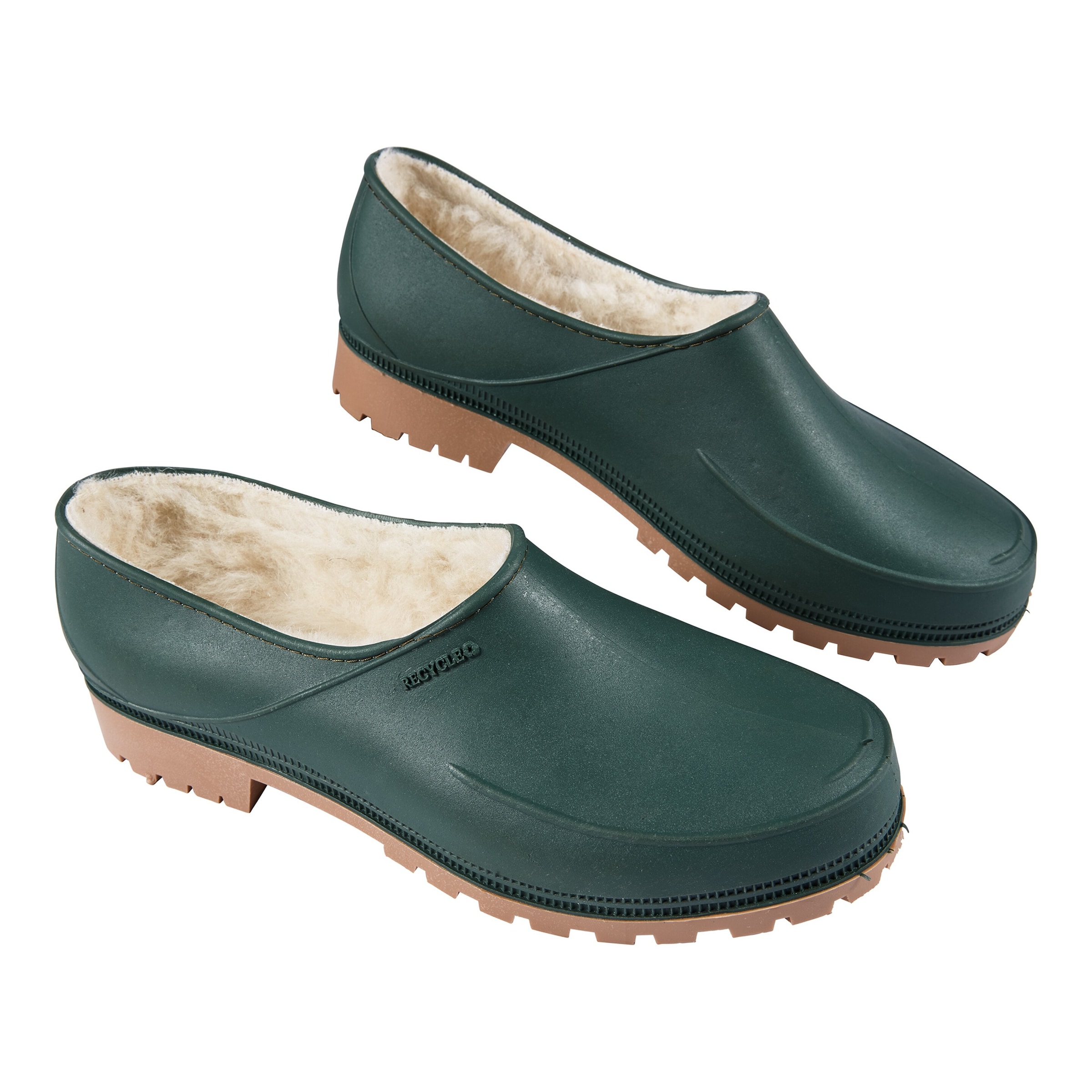 Thermo-Garten-Halbschuh, Größe: 36, grün