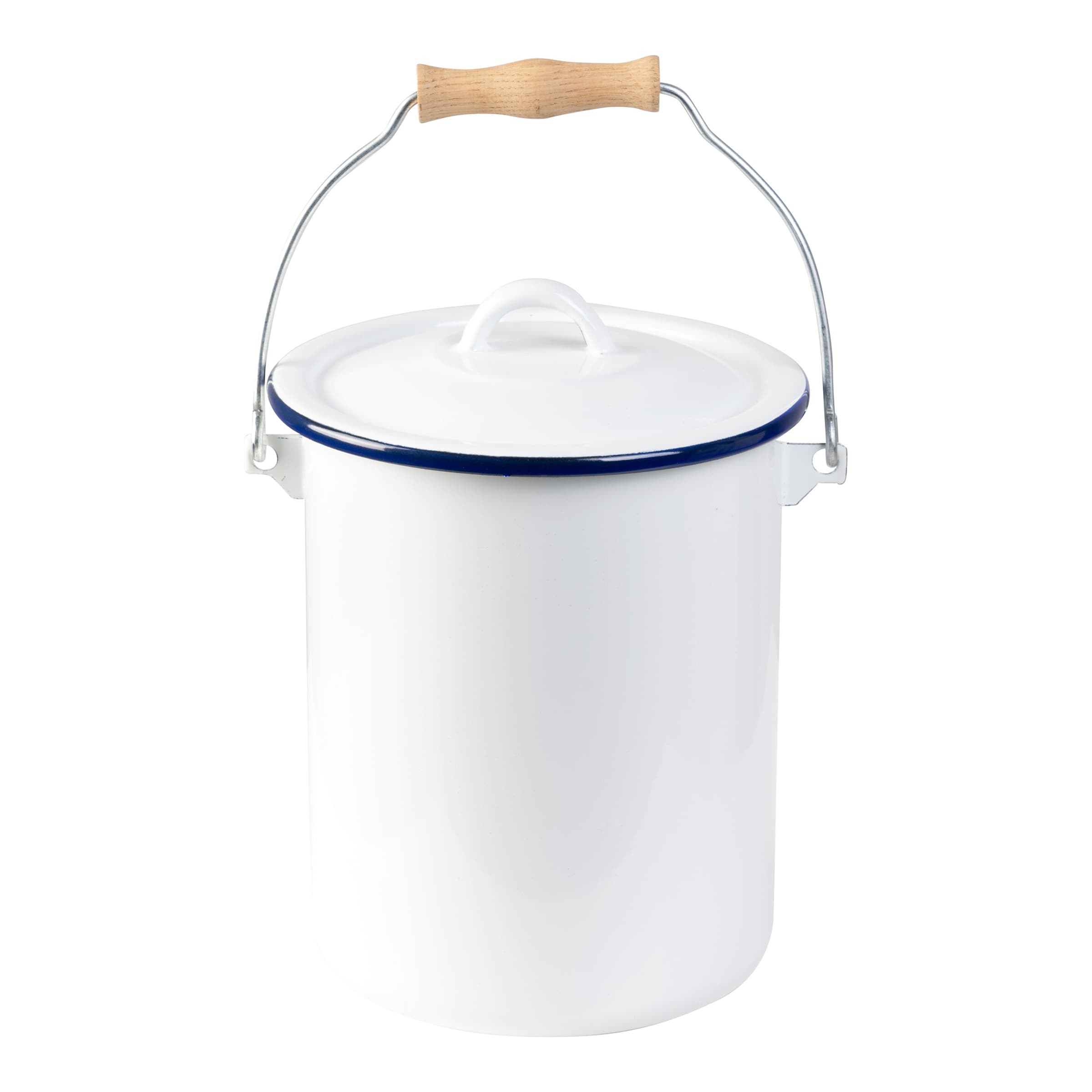 Emaille-Mülleimer „Klassik“