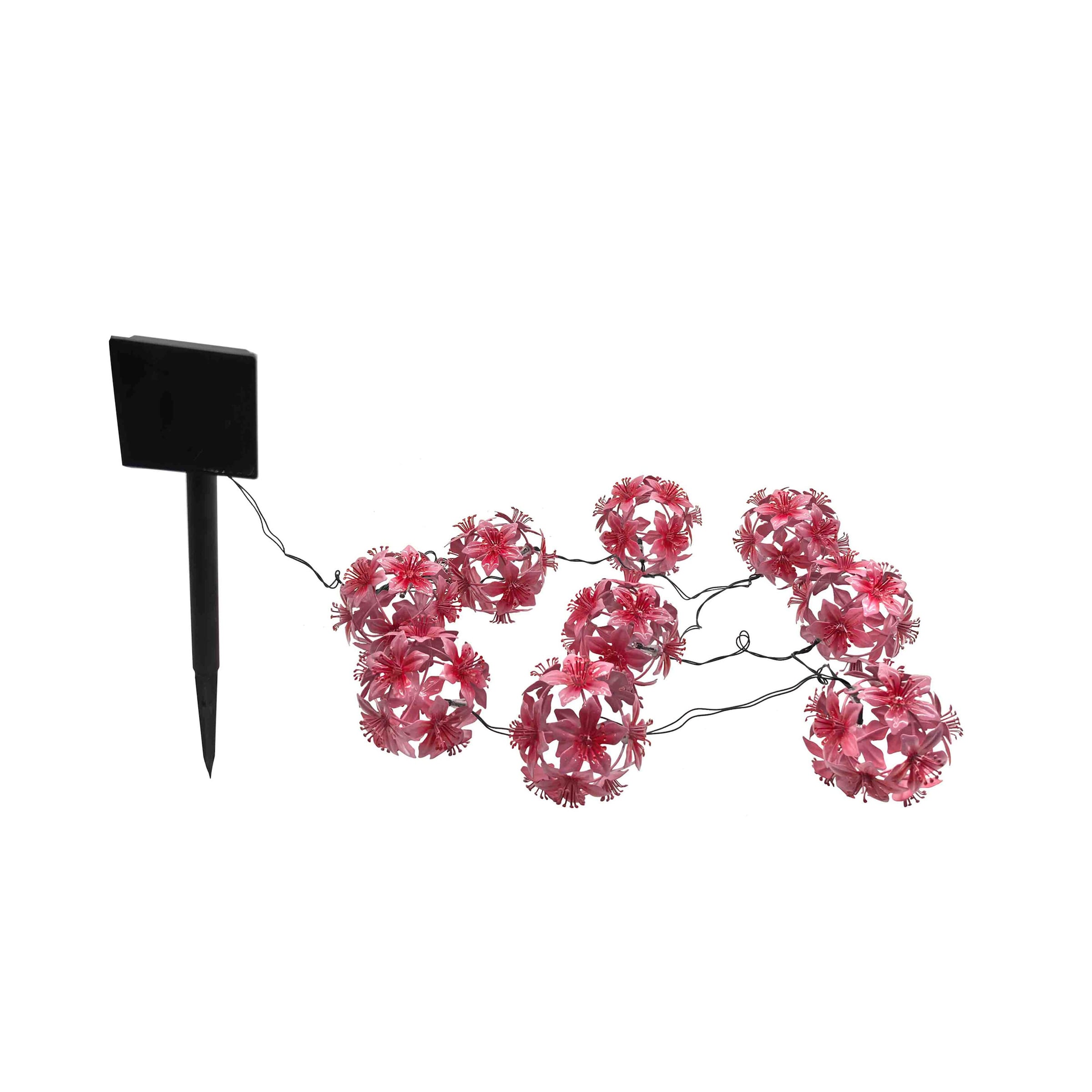 Solar-LED-Lichterkette 'Hibiskus', 3,8 m