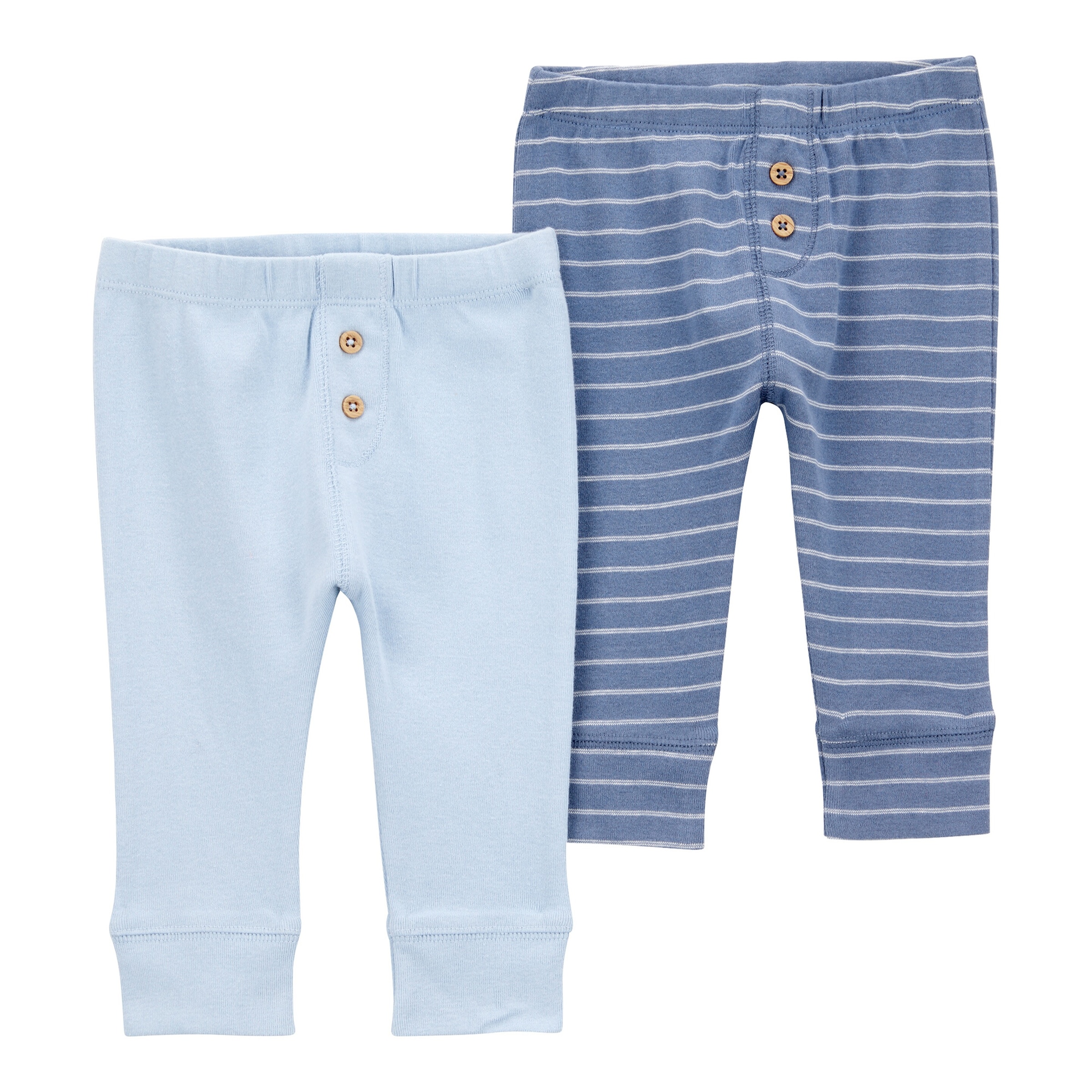 2er-Pack Jogginghosen Rippqualität Ringel