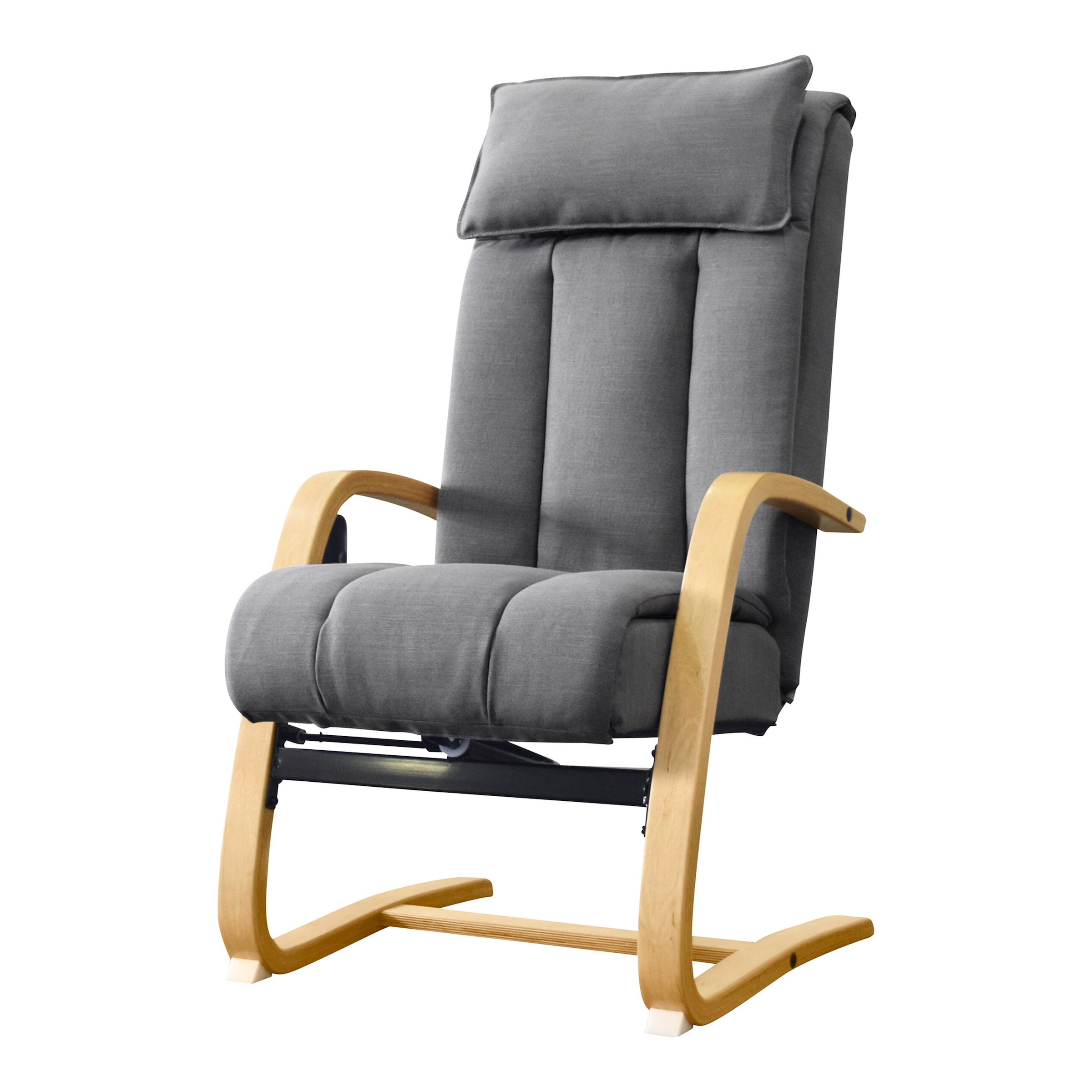 Massagesessel 'Alpha 233', Shiatsu, mit Relaxfunktion, grau