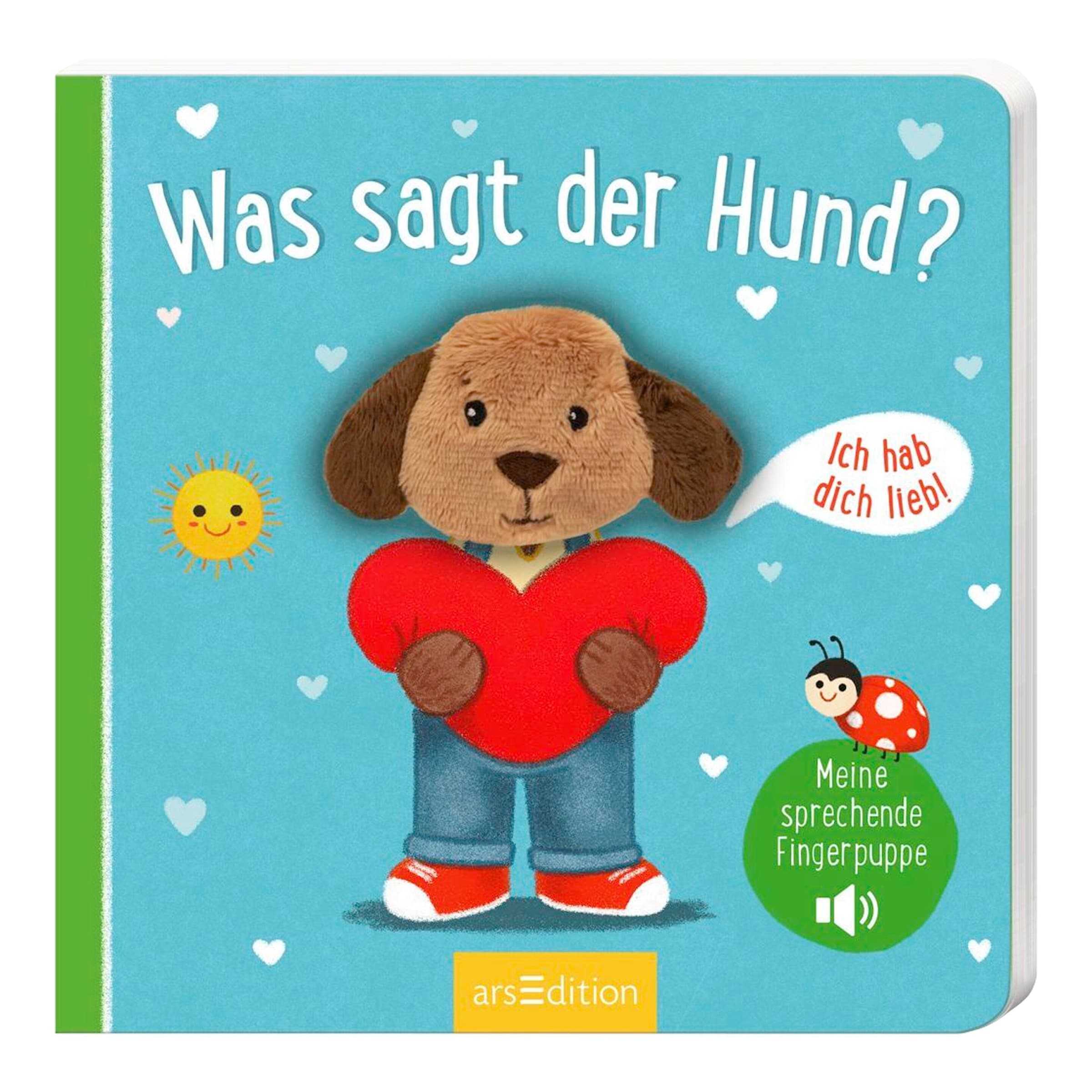 Soundbilderbuch Meine sprechende Fingerpuppe: Was sagt der Hund?
