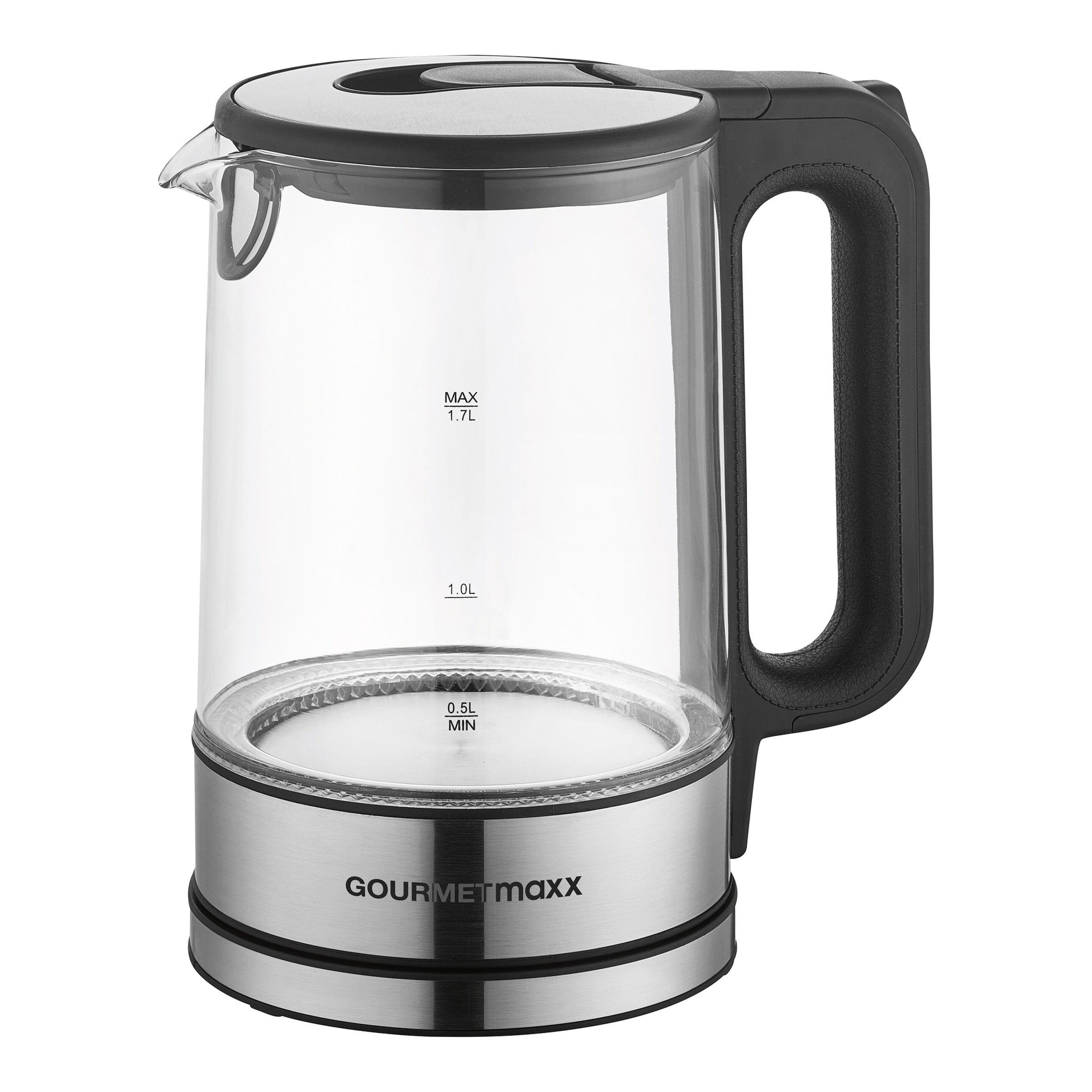 GOURMETmaxxLED-Glas-Wasserkocher „Style“
