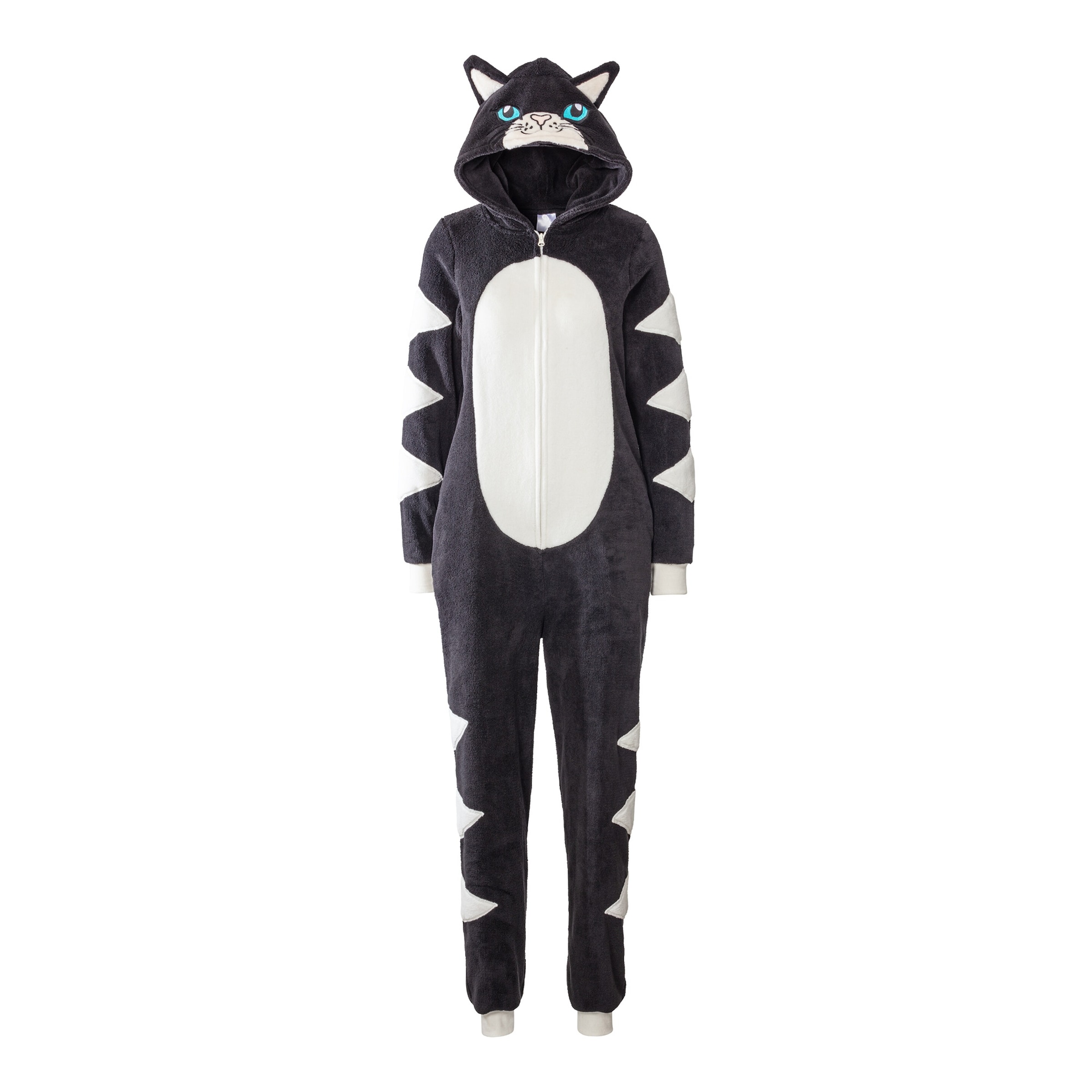 Katzen-Kuschelanzug „Blacky“, Größe: L