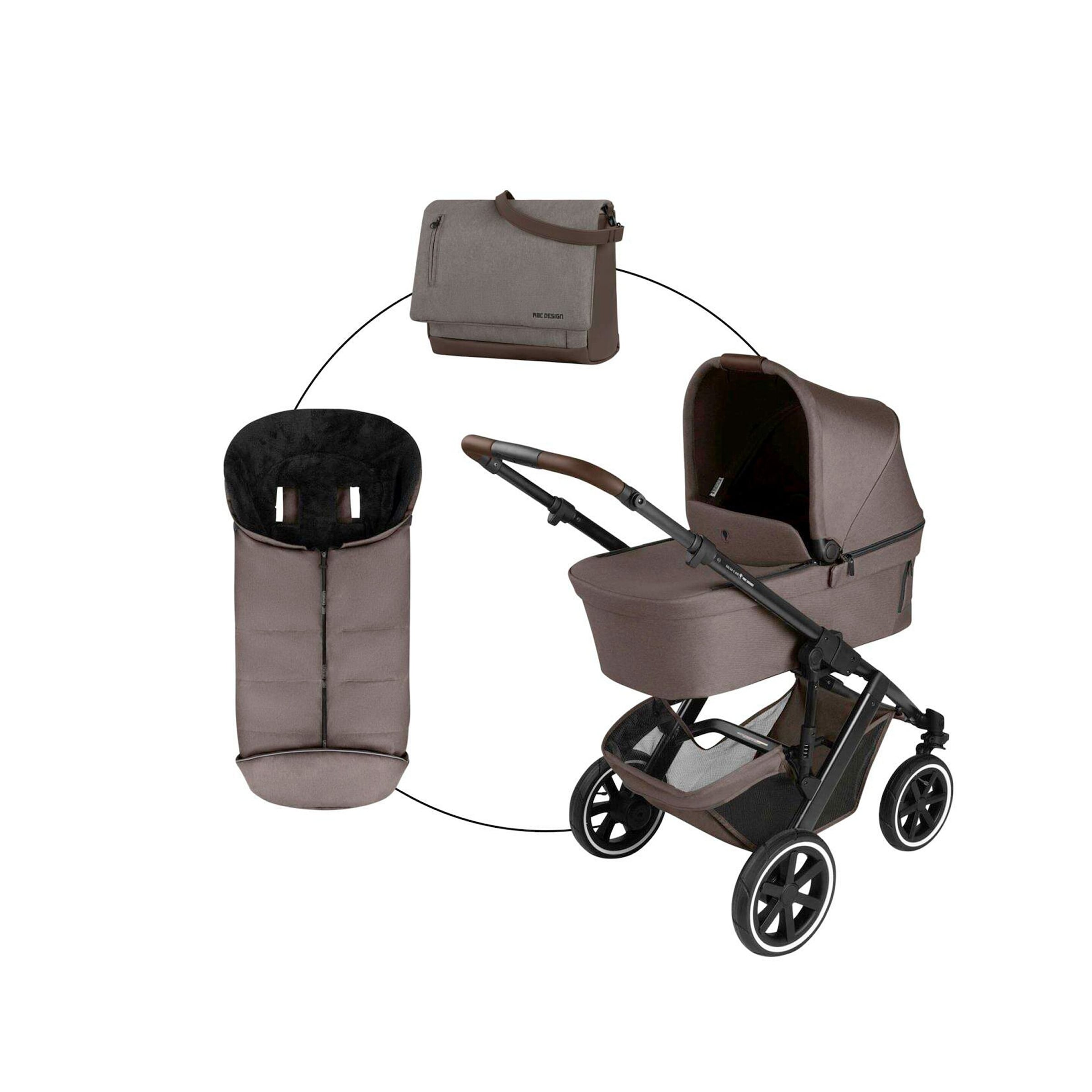 Kombikinderwagen Salsa 5 Air inkl. Wickeltasche und Fußsack