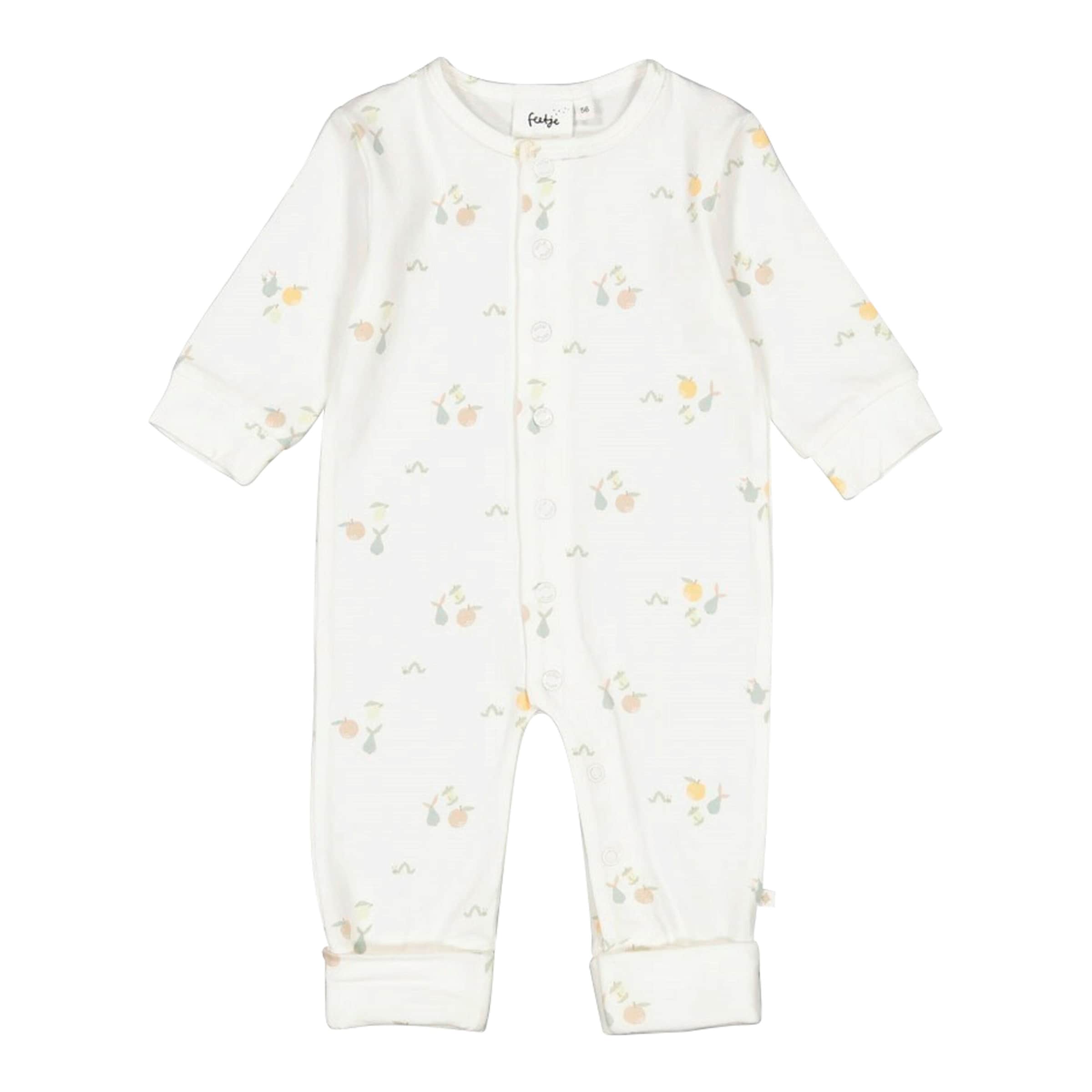 Overall mit Klappfuß Früchte