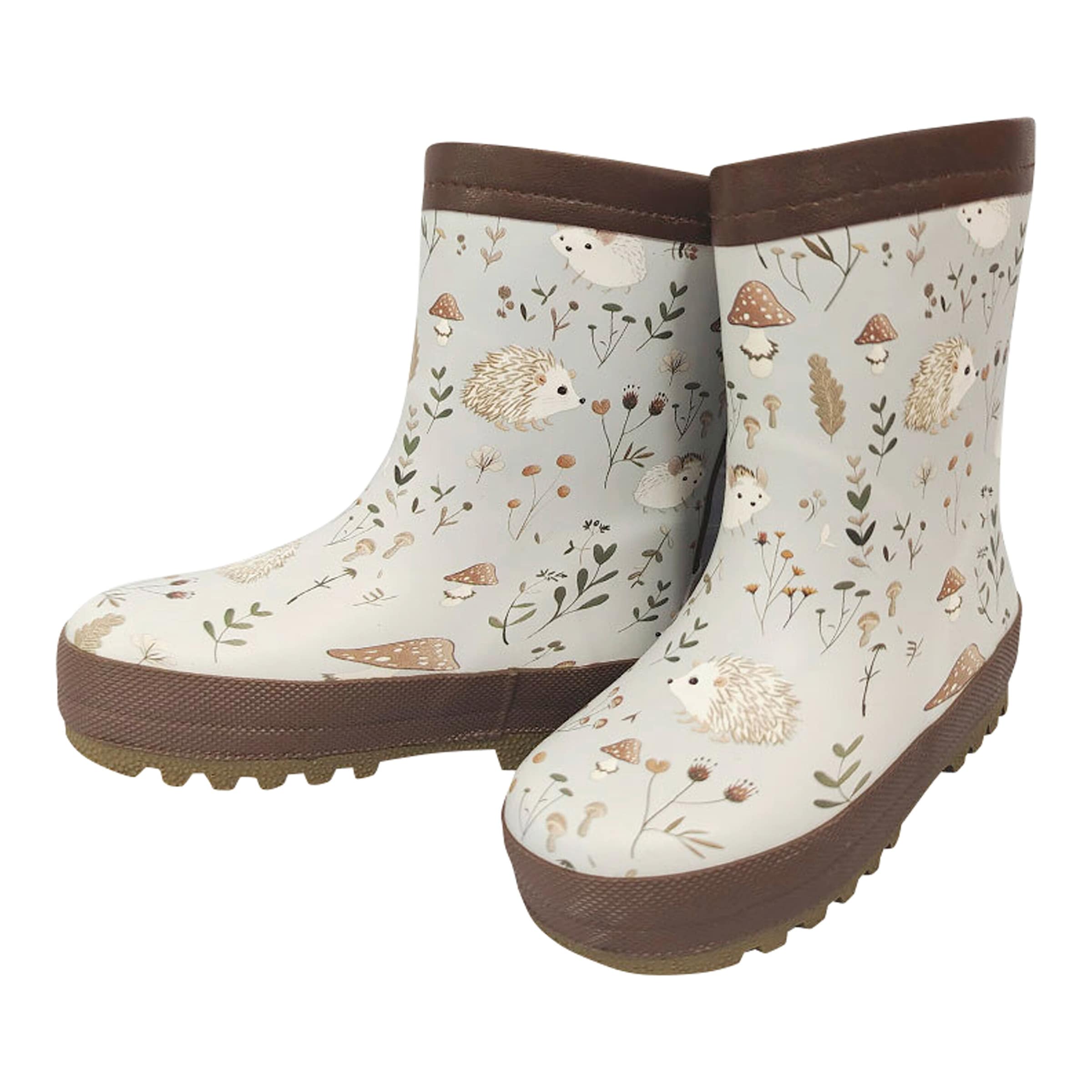 Gummistiefel gefüttert Igel Pflanzen