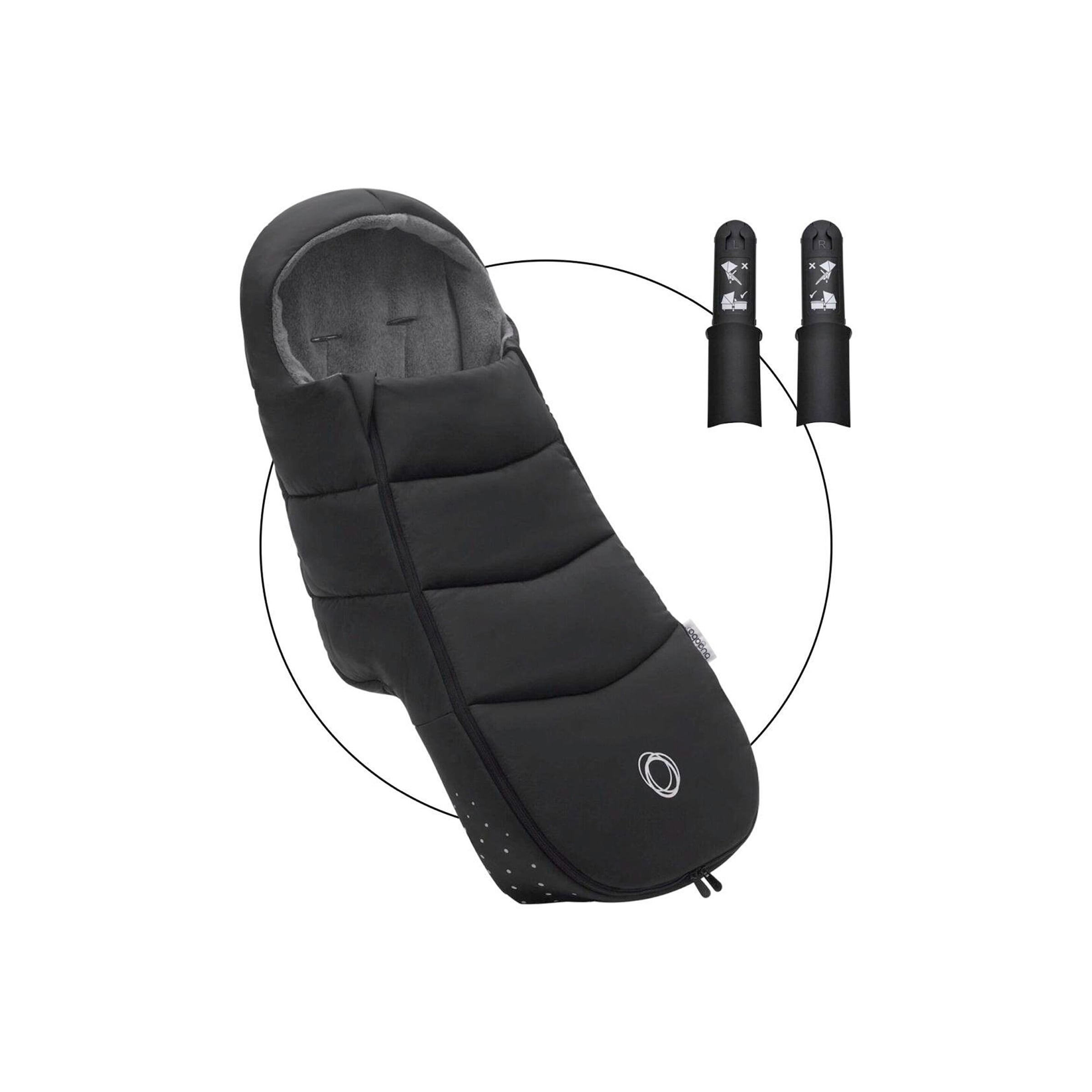 Fußsack inkl. Höhenadapter