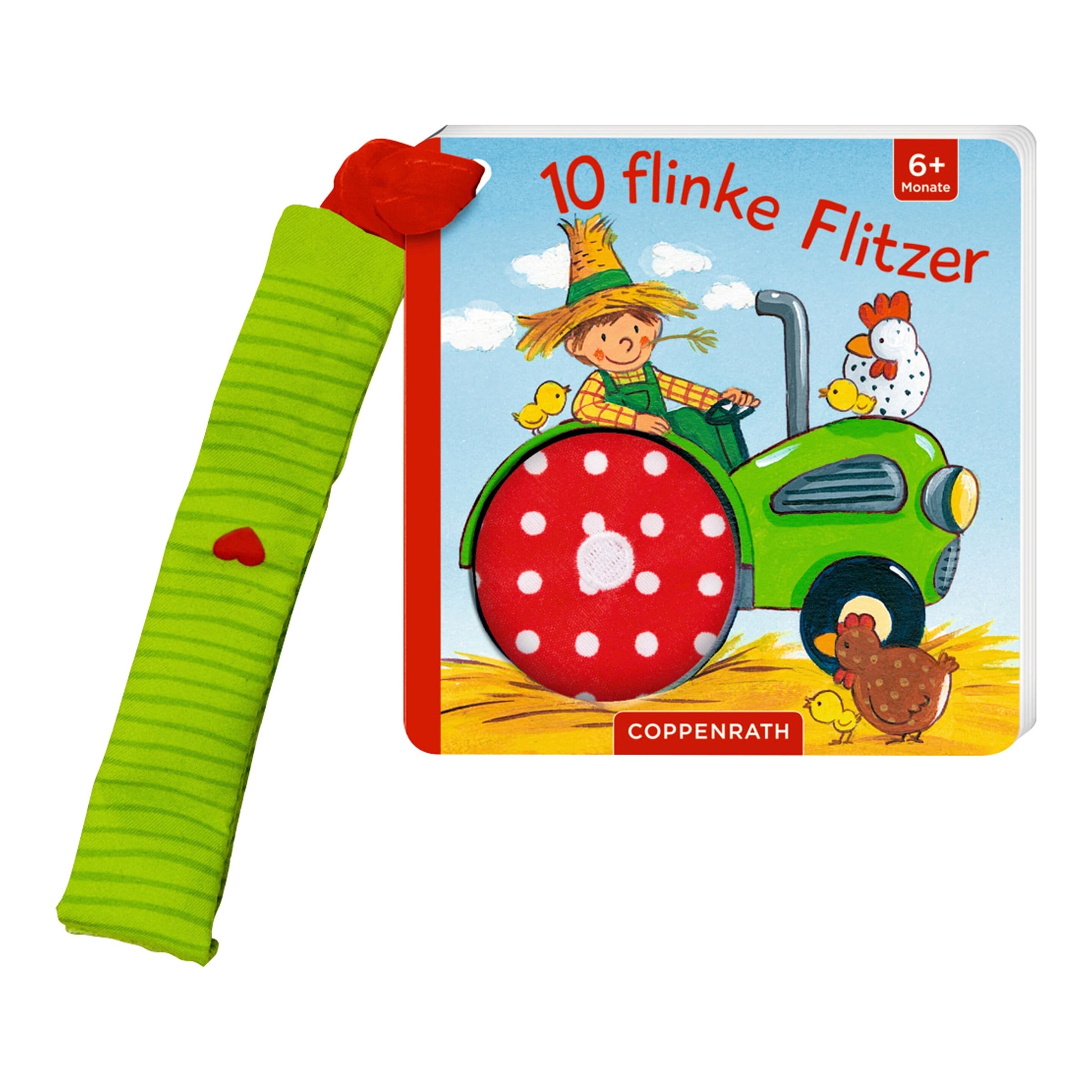 Mein erstes Fühl-Buch für den Buggy - 10 flinke Flitzer