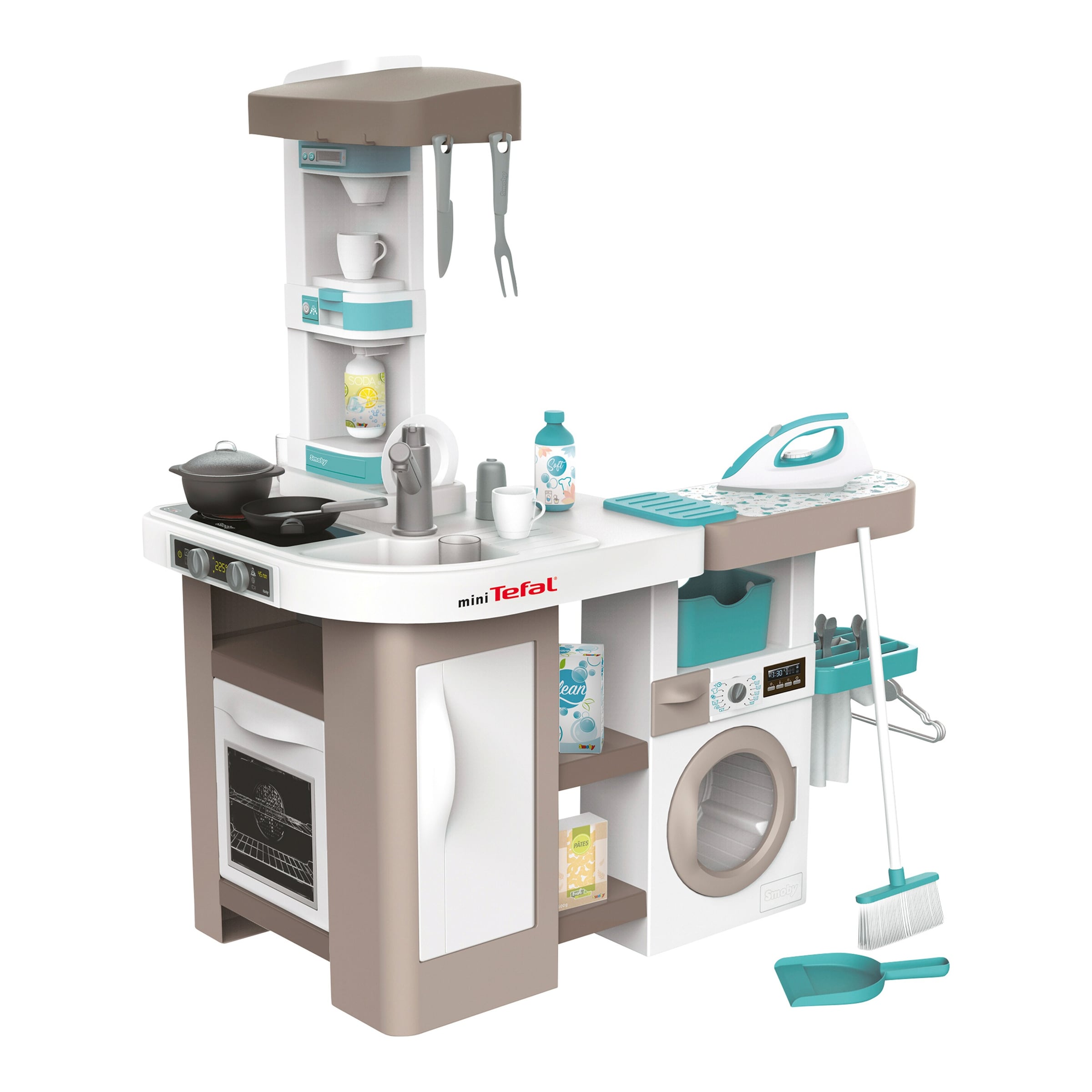 Kinderküche Tefal Studio mit Waschmaschine