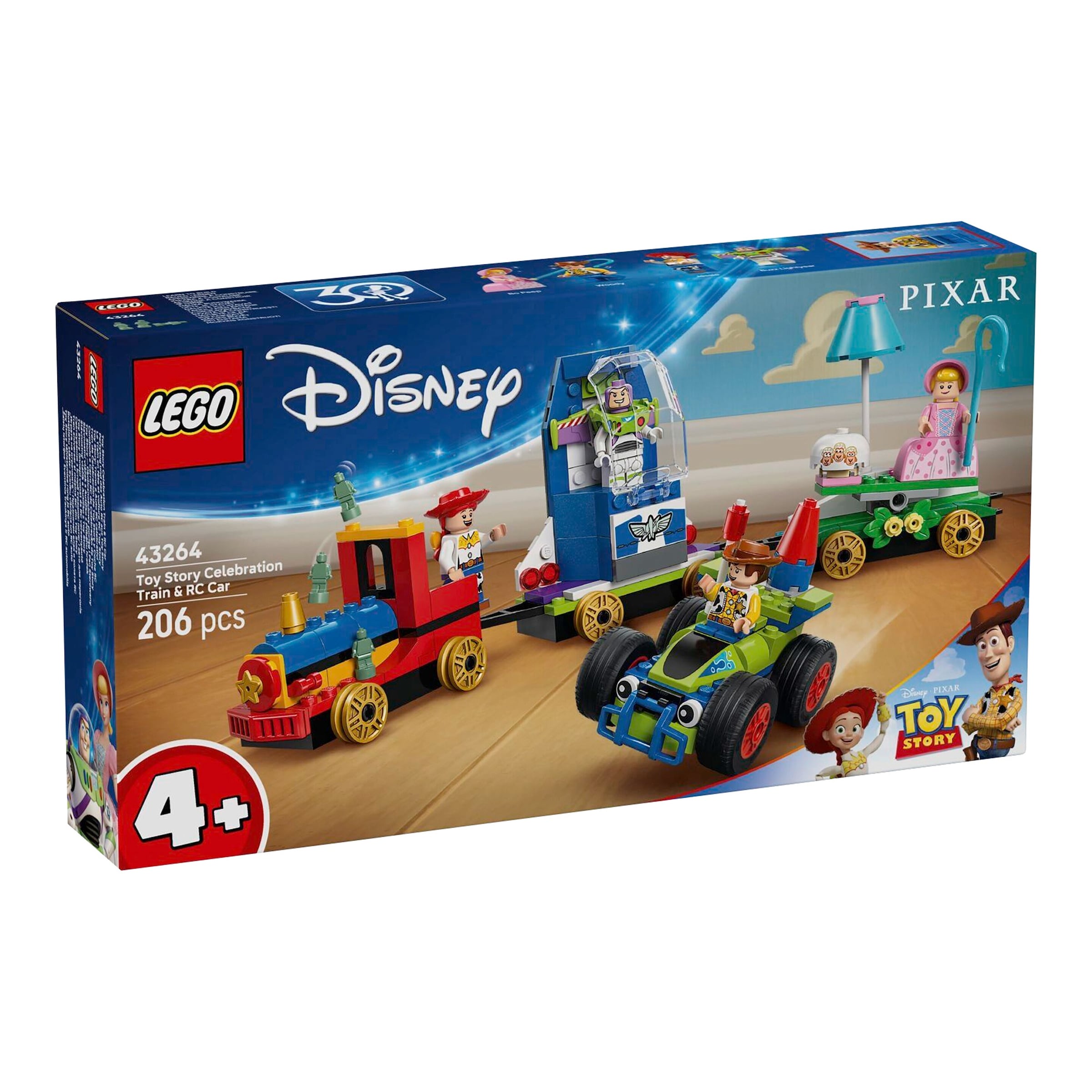 43264 Partyzug und das Auto RC aus Toy Story
