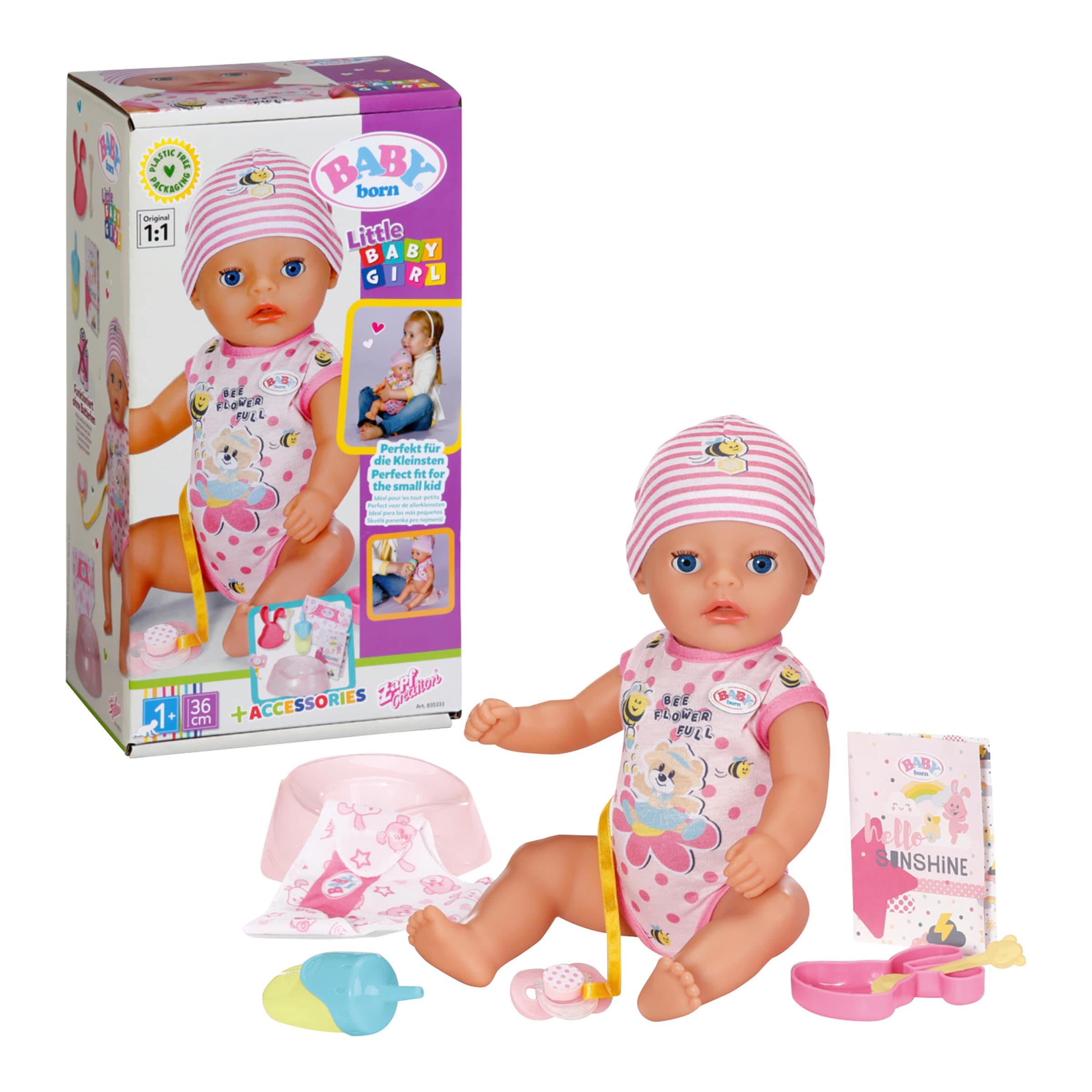 Puppe Little Baby Girl 36cm