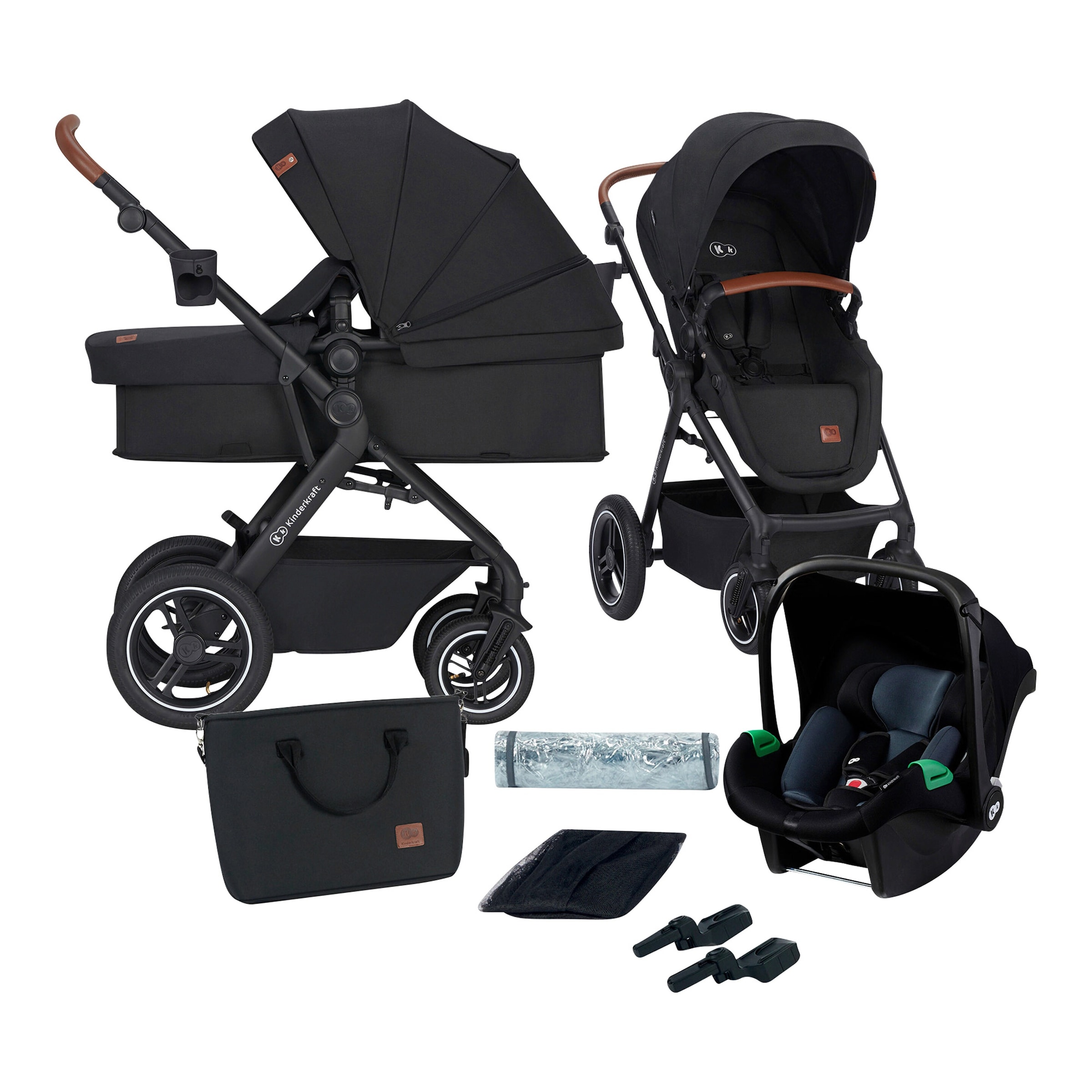 Kombikinderwagen B-TOUR 3in1 Trio-Set inkl. Babyschale MINK PRO