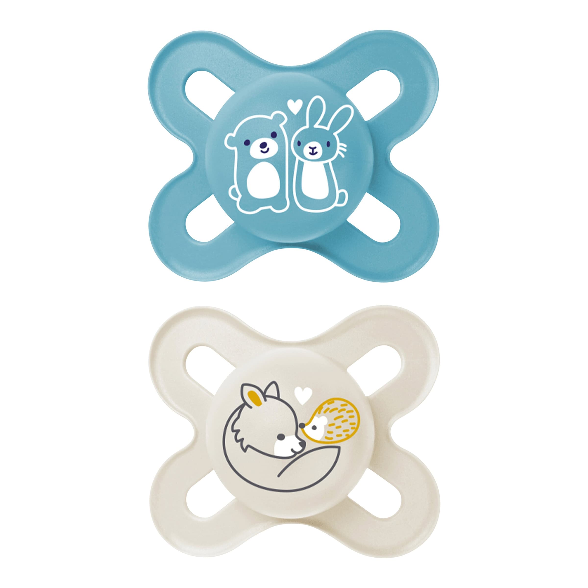 2er-Pack Schnuller Original Start Latex, 0-2M