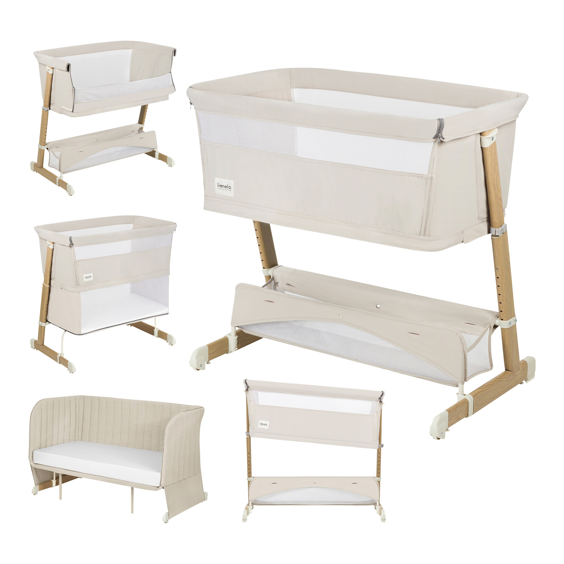 Beistellbett Thomi Plus 5in1