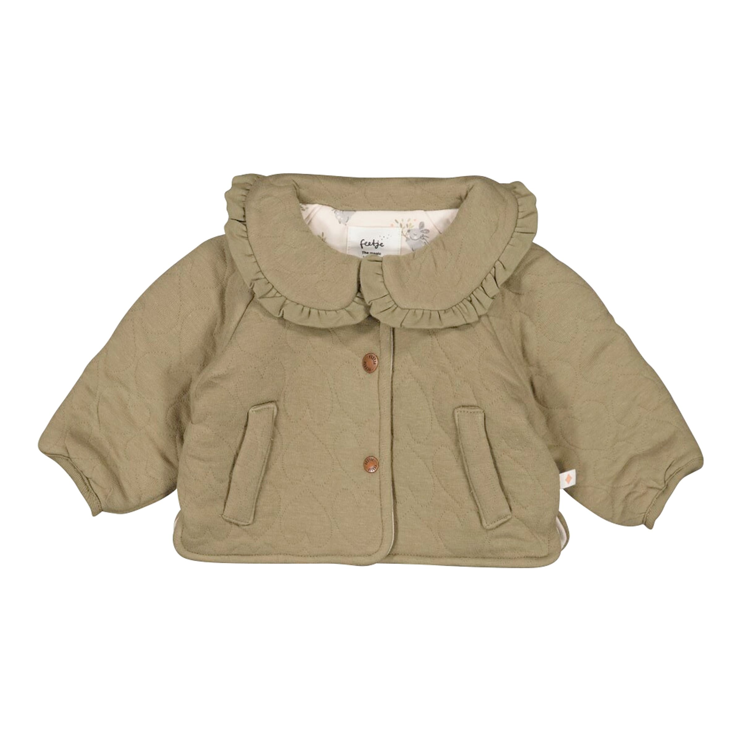 Jacke mit Bubikragen Herzen gequiltet