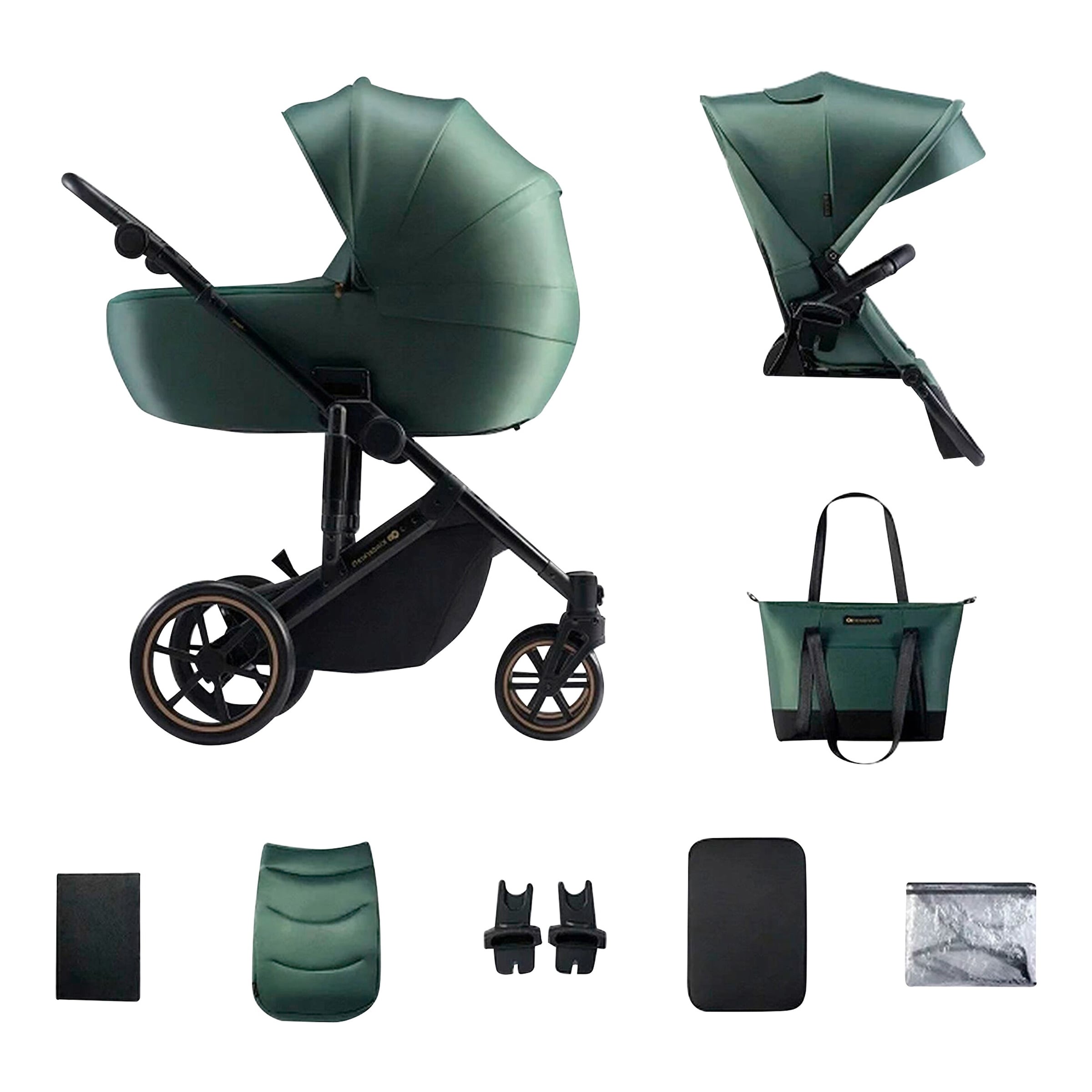 Kombikinderwagen PRIME 2 inkl. Wickeltasche