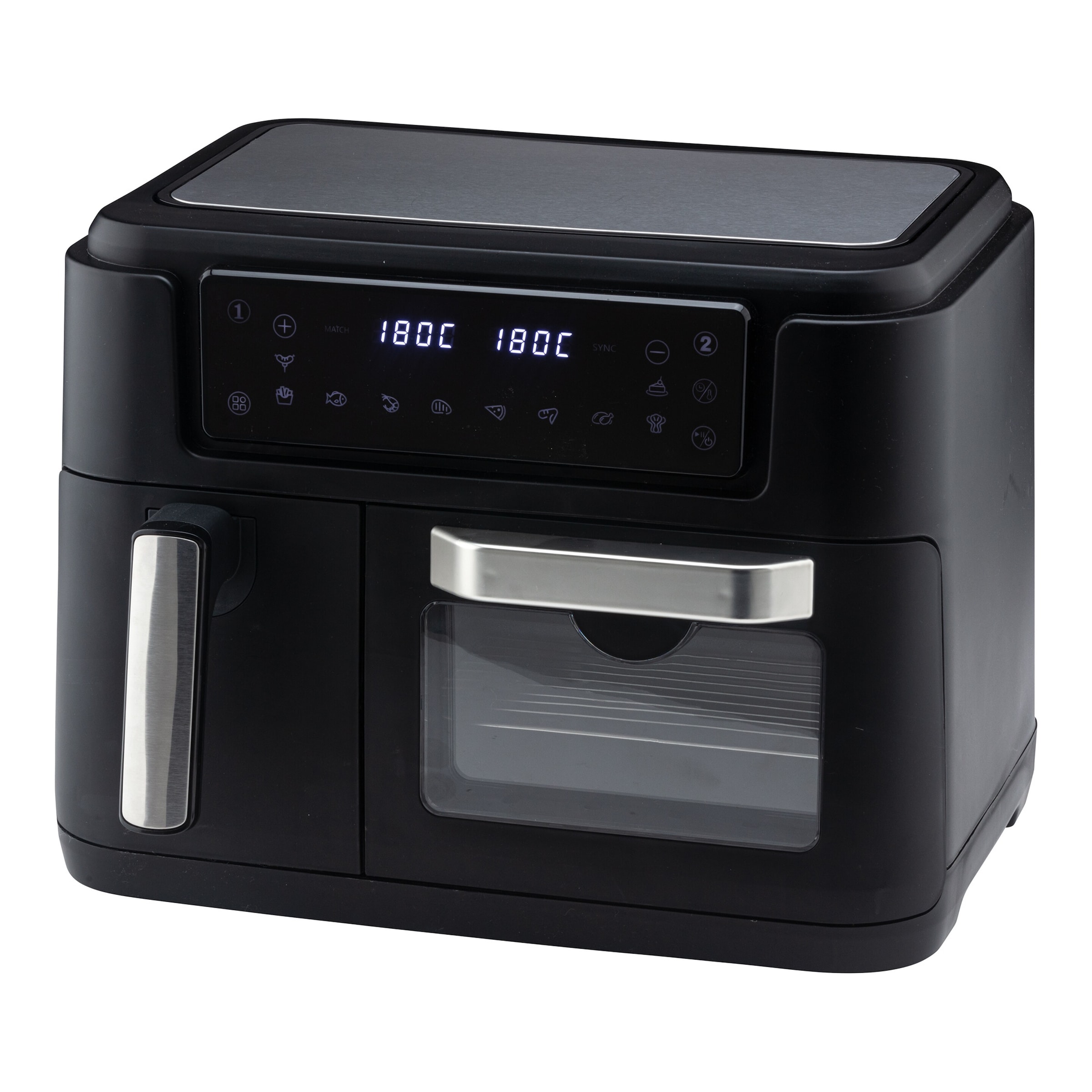 genialoDigitale Heißluftfritteuse „2 in 1“