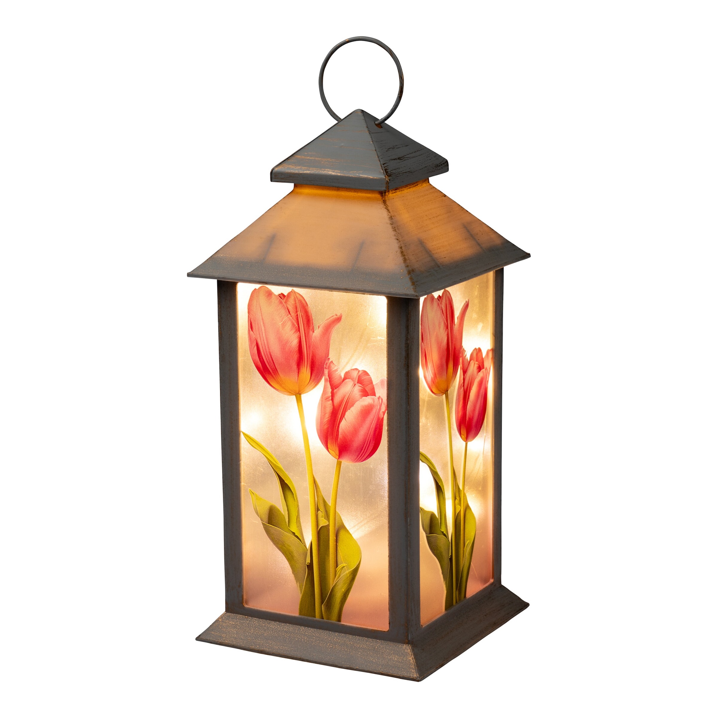 LED-Laterne „Tulpen“