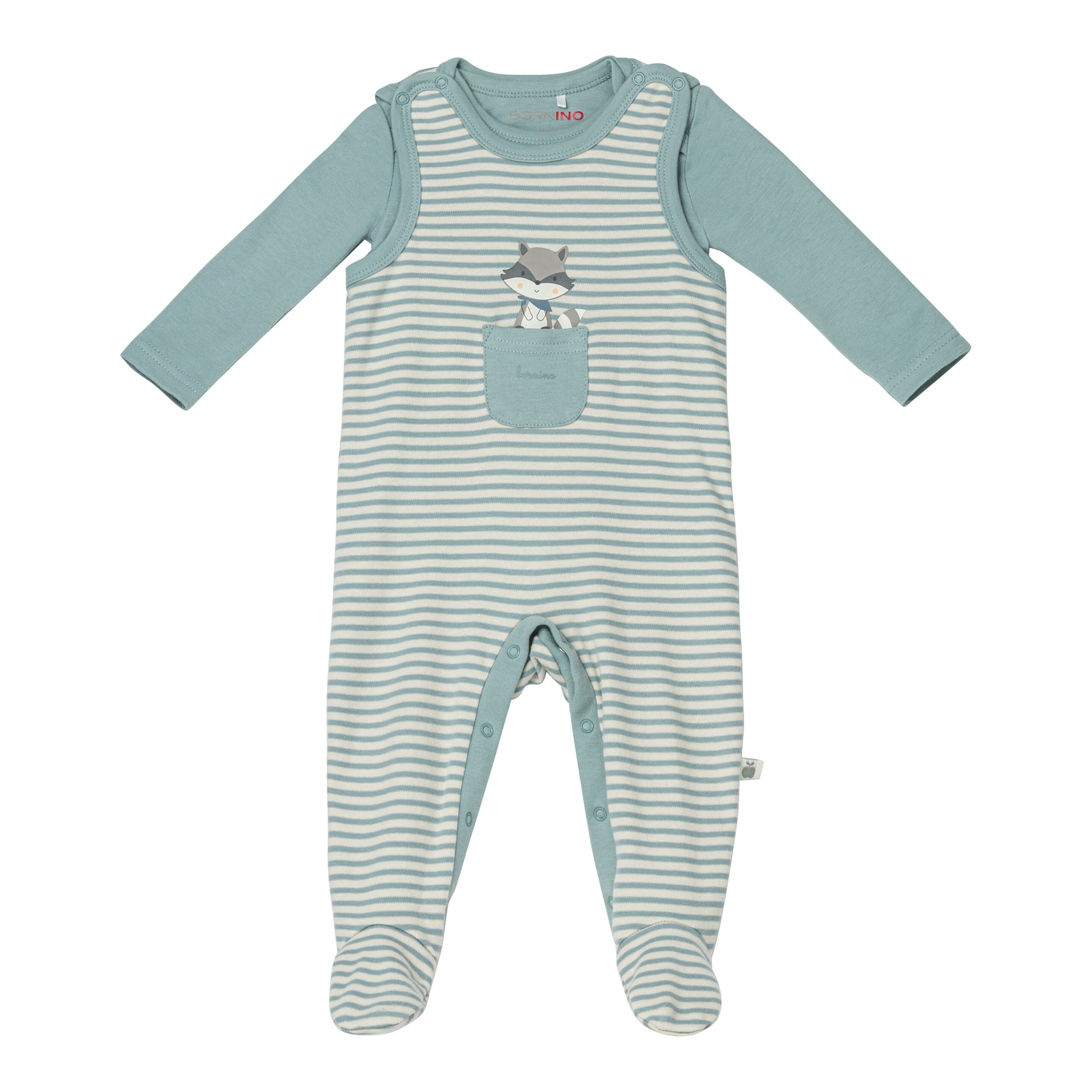 Strampler-Set 2-tlg. mit Body Ringel