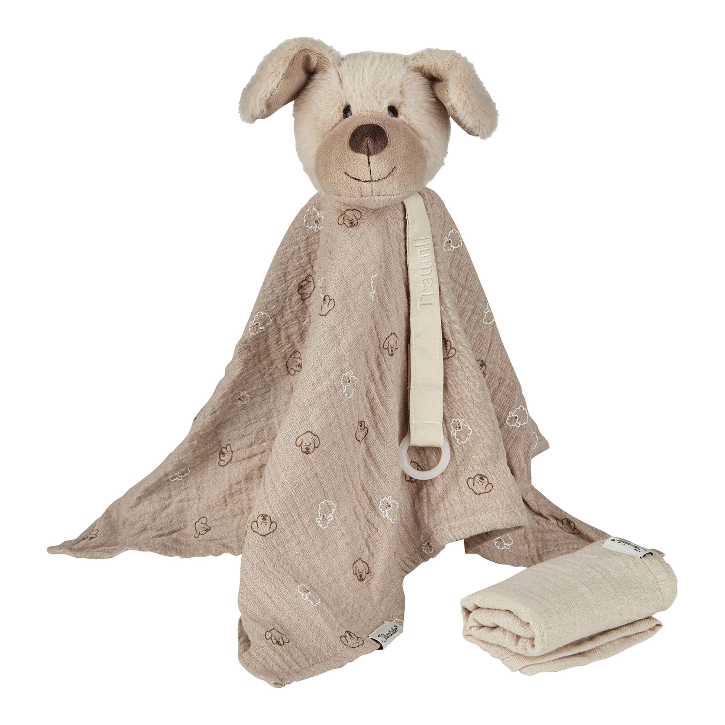 2-tlg. Geschenkset Träumli Hund Lucky mit Beißring